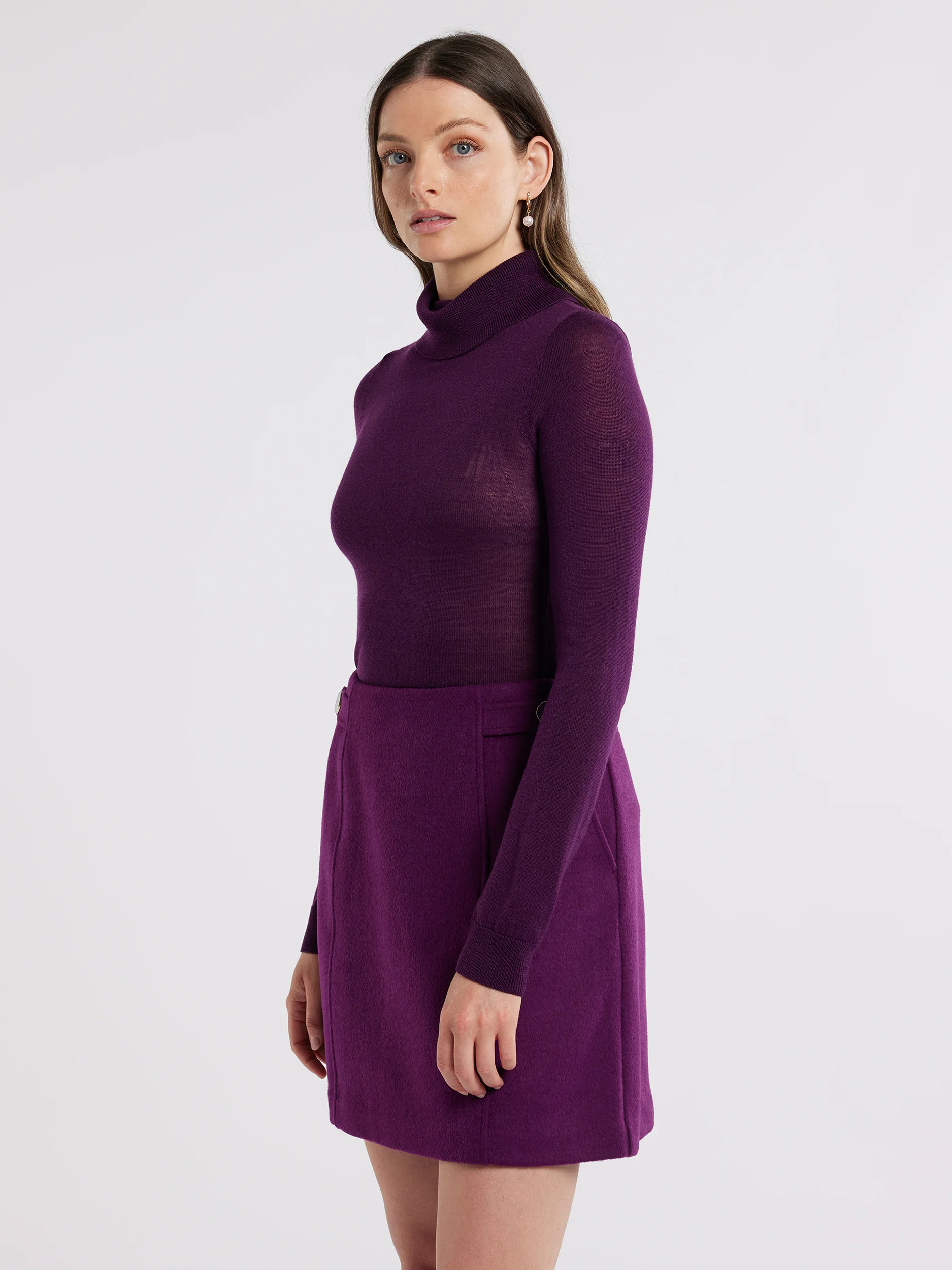 Adele Roll Neck Jumper - Image 5