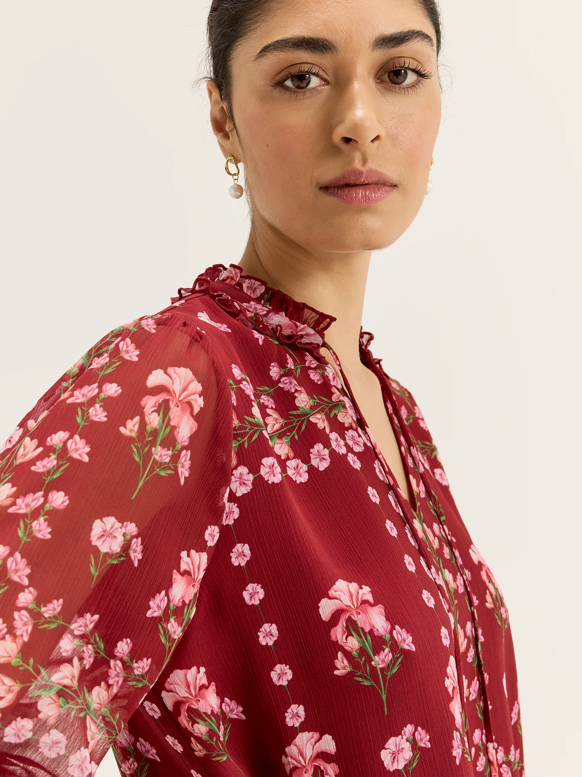 Alpine Rose Blouse - Image 3