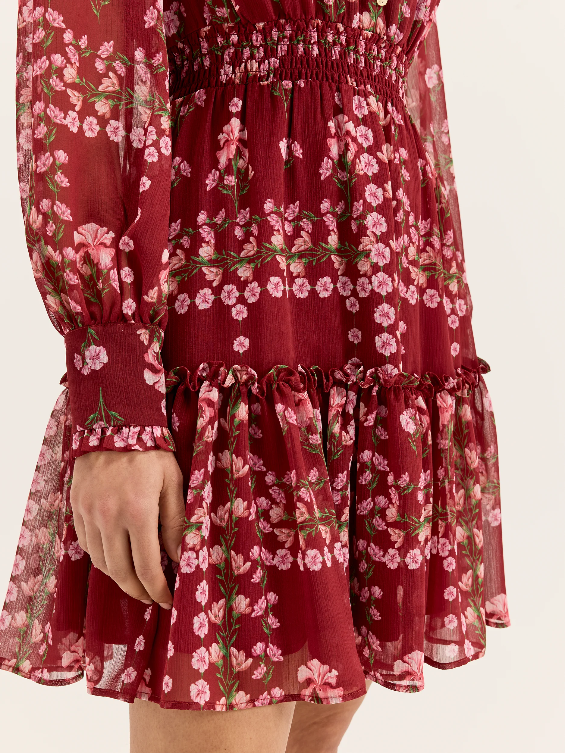 Alpine Rose Mini Dress - Image 2