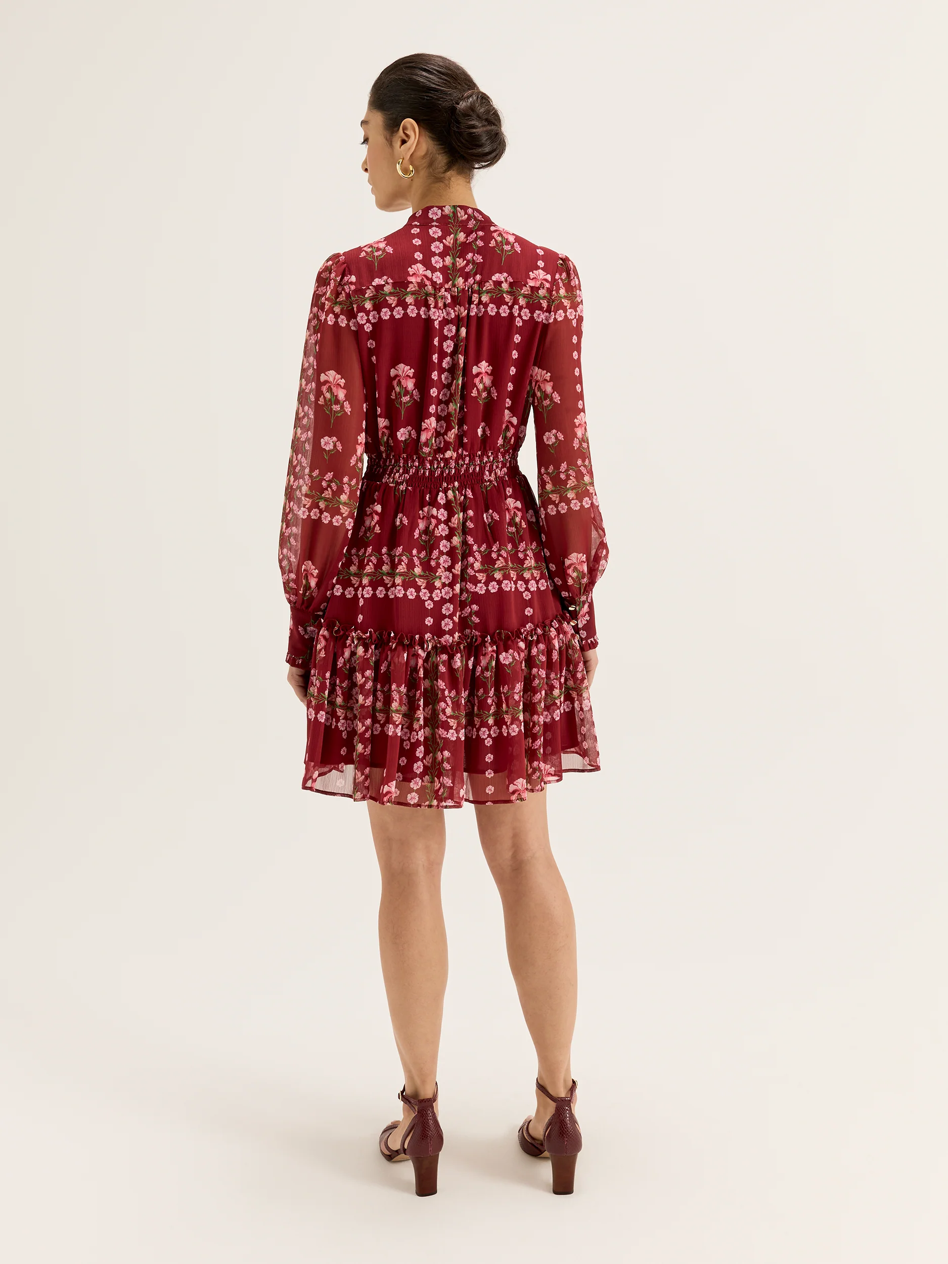 Alpine Rose Mini Dress - Image 5