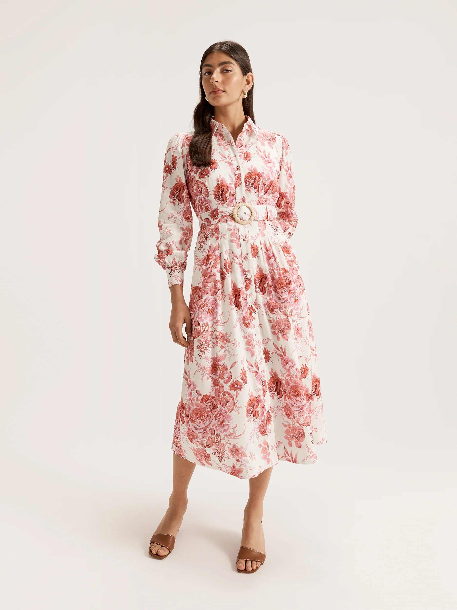Amalfi Bloom Shirtdress - Image 2