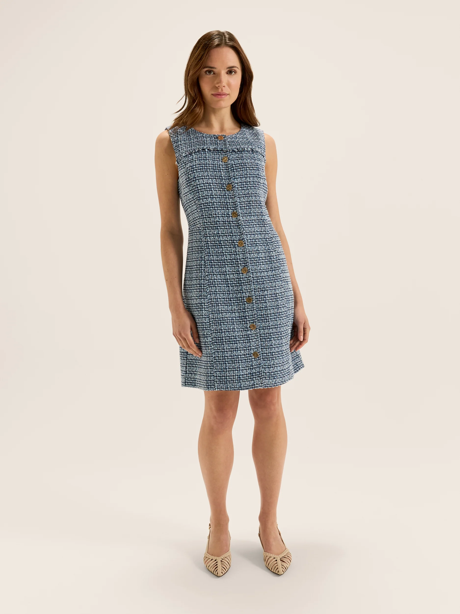 Anais Tweed Dress - Image 4