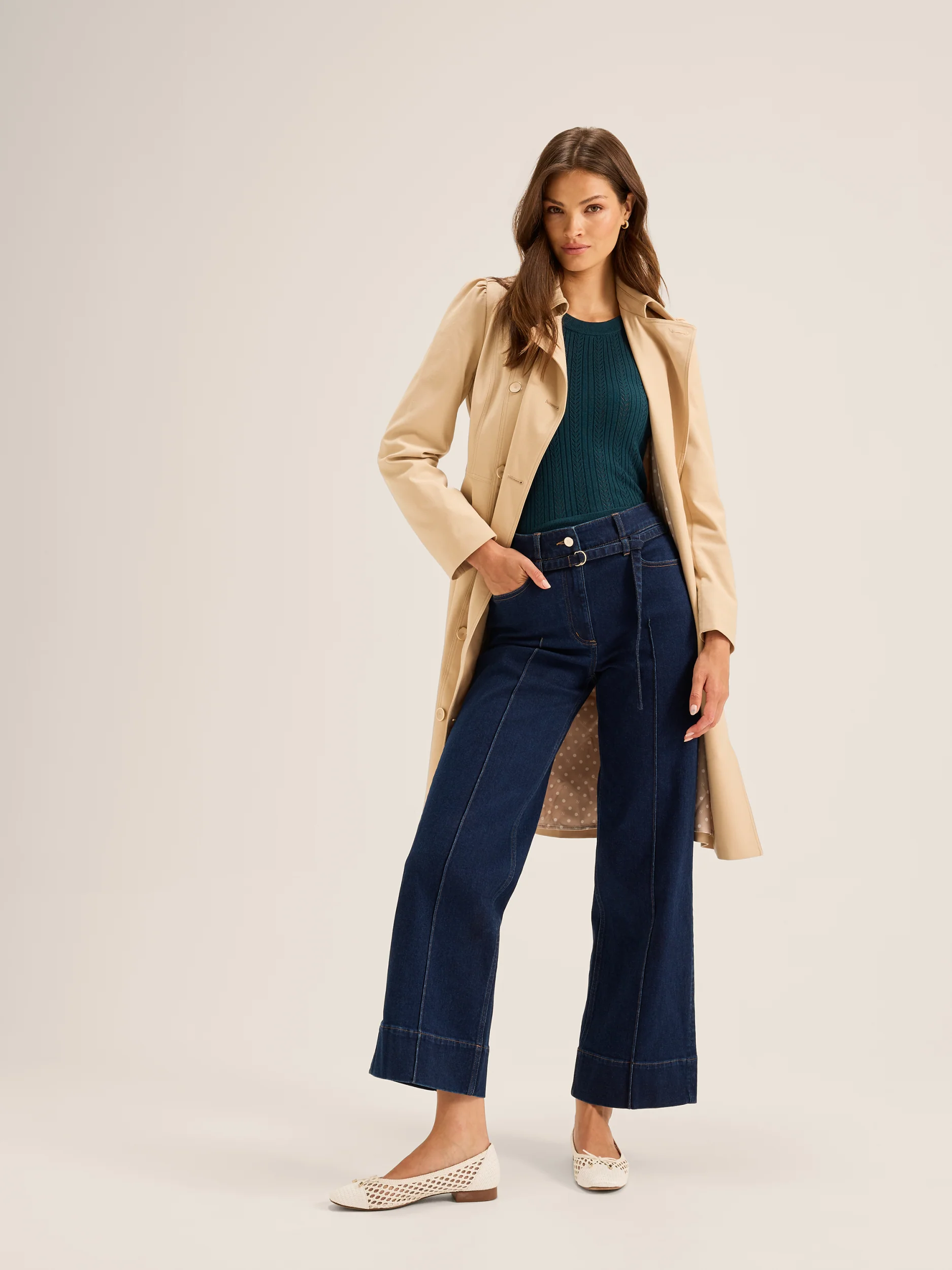 Antoinetta Trench Coat - Image 2