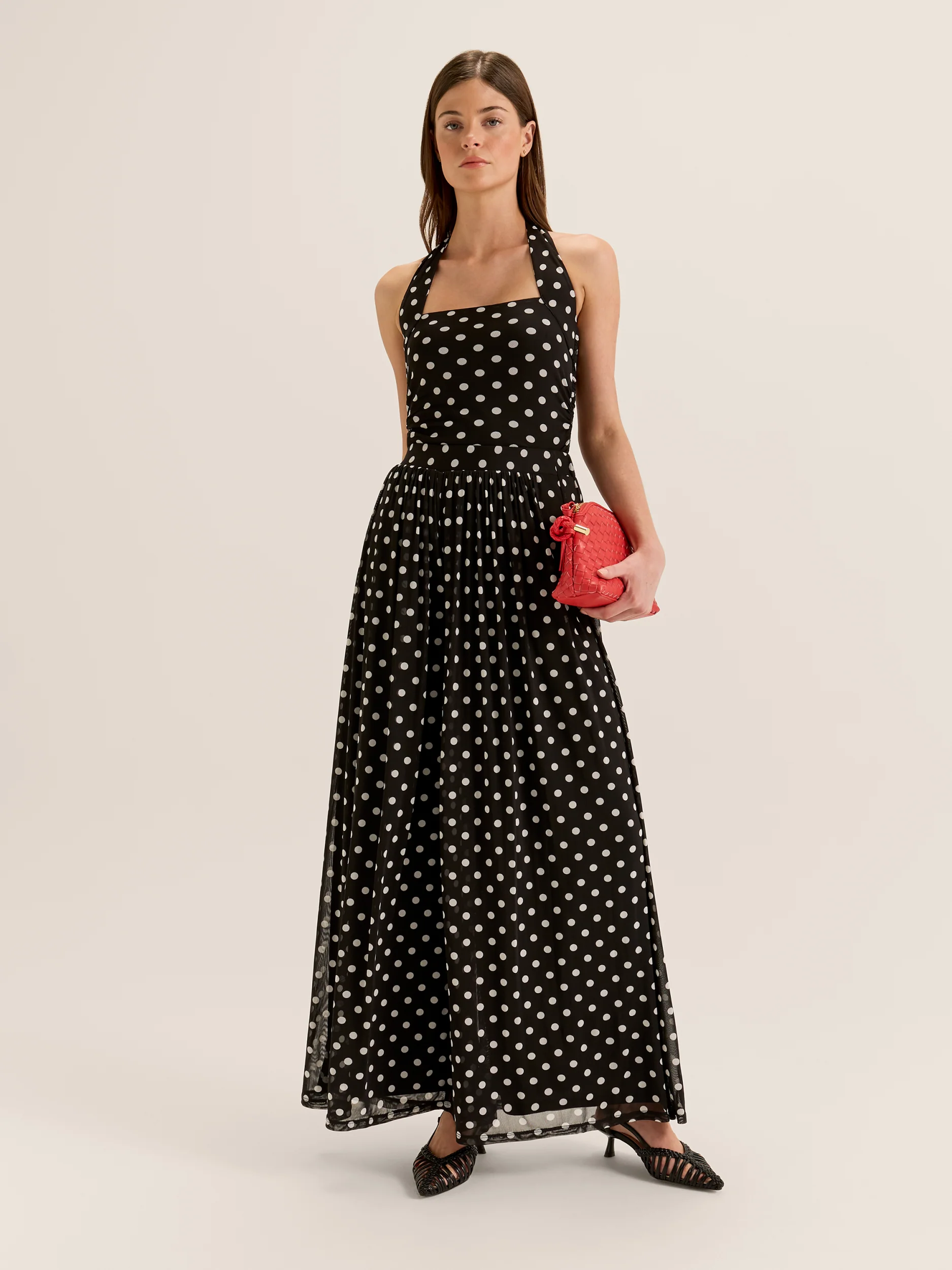 Ava Spot Mesh Pant - Image 3