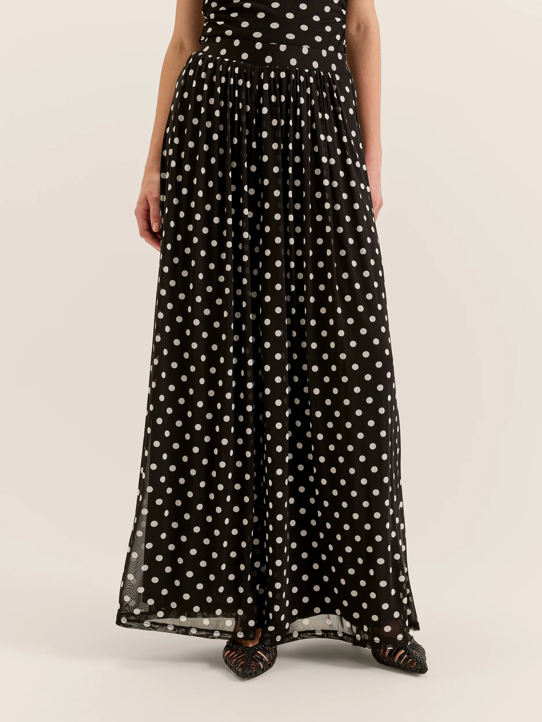 Ava Spot Mesh Pant - Image 5
