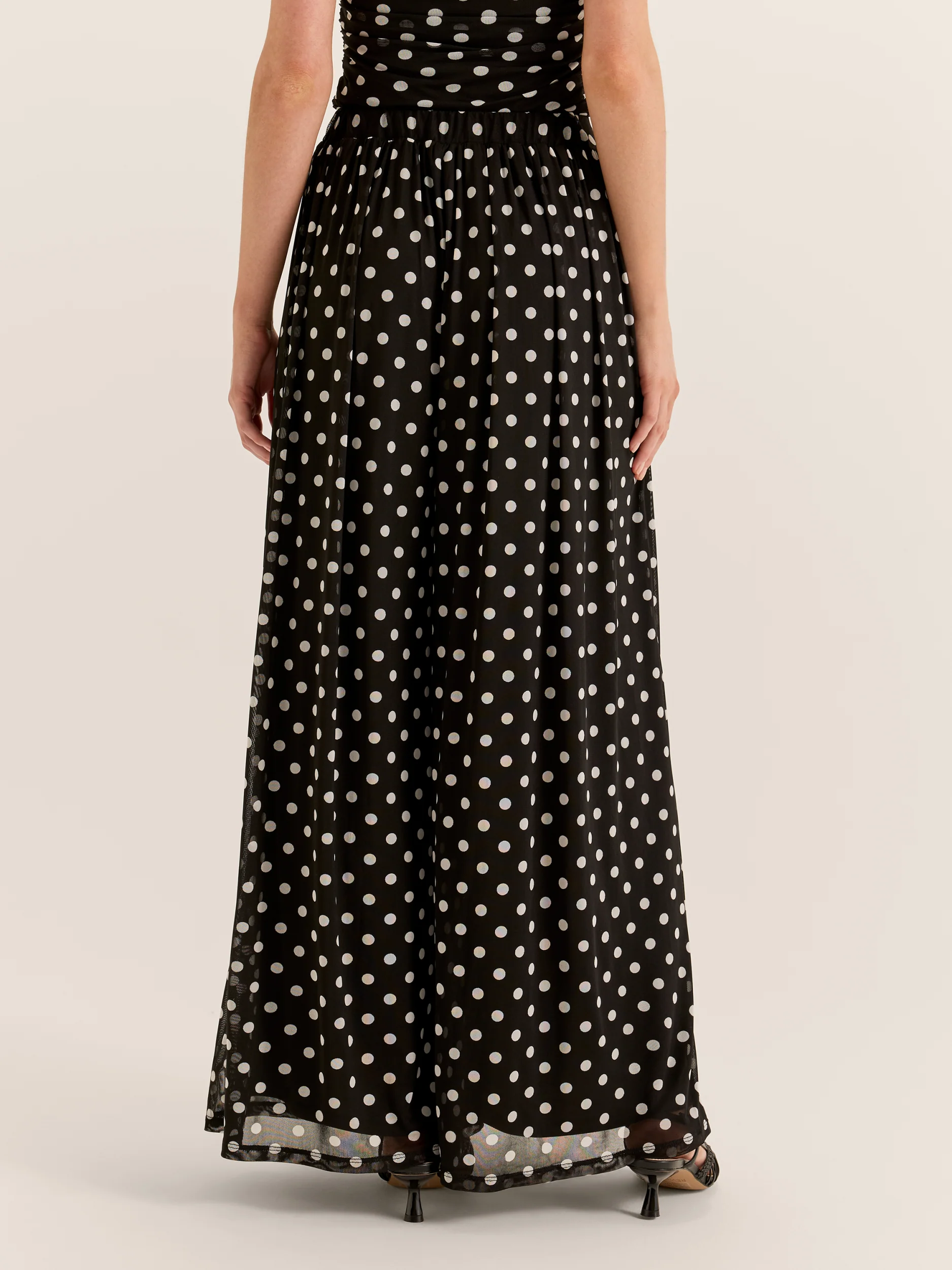 Ava Spot Mesh Pant - Image 6