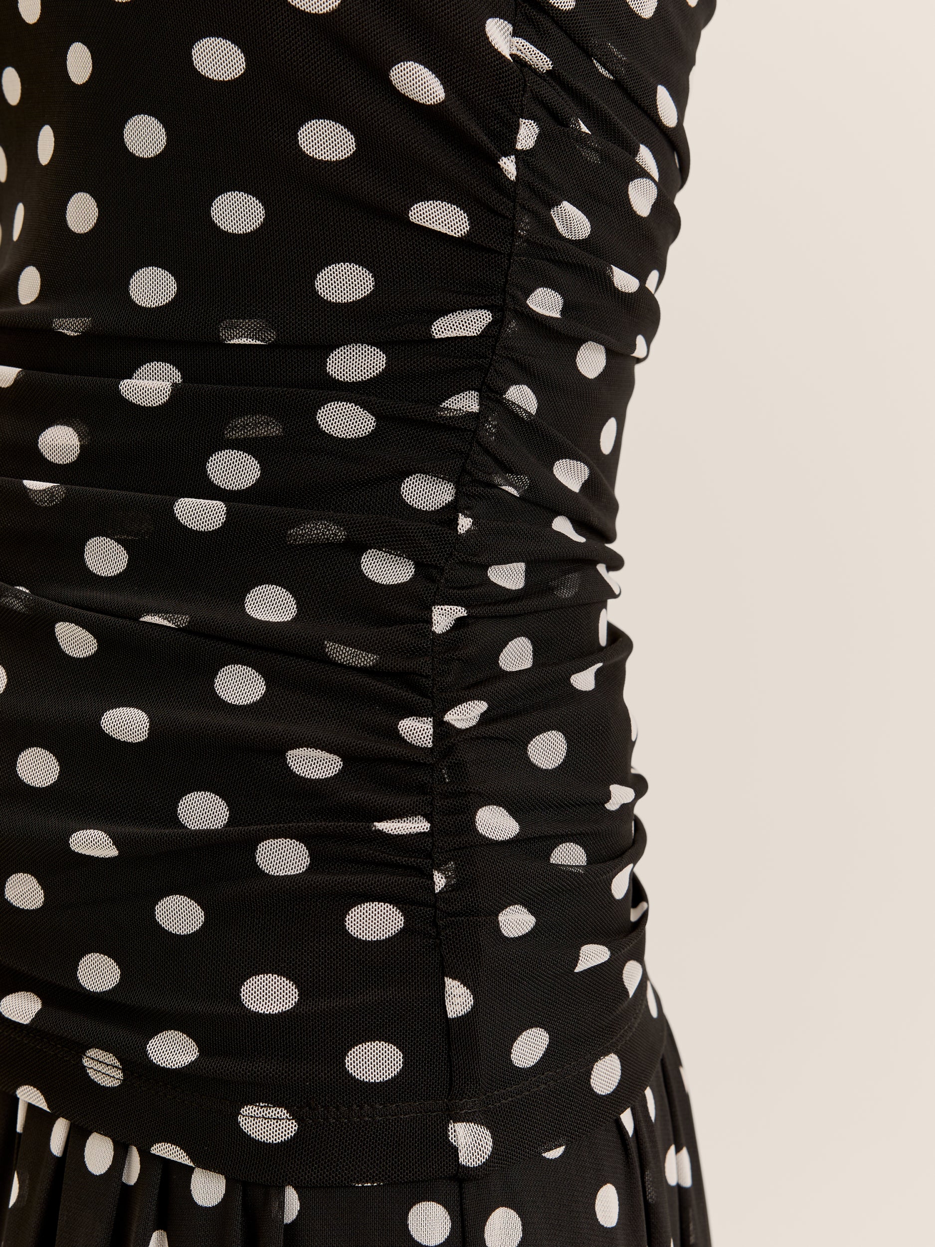 Ava Spot Mesh Top - Image 3