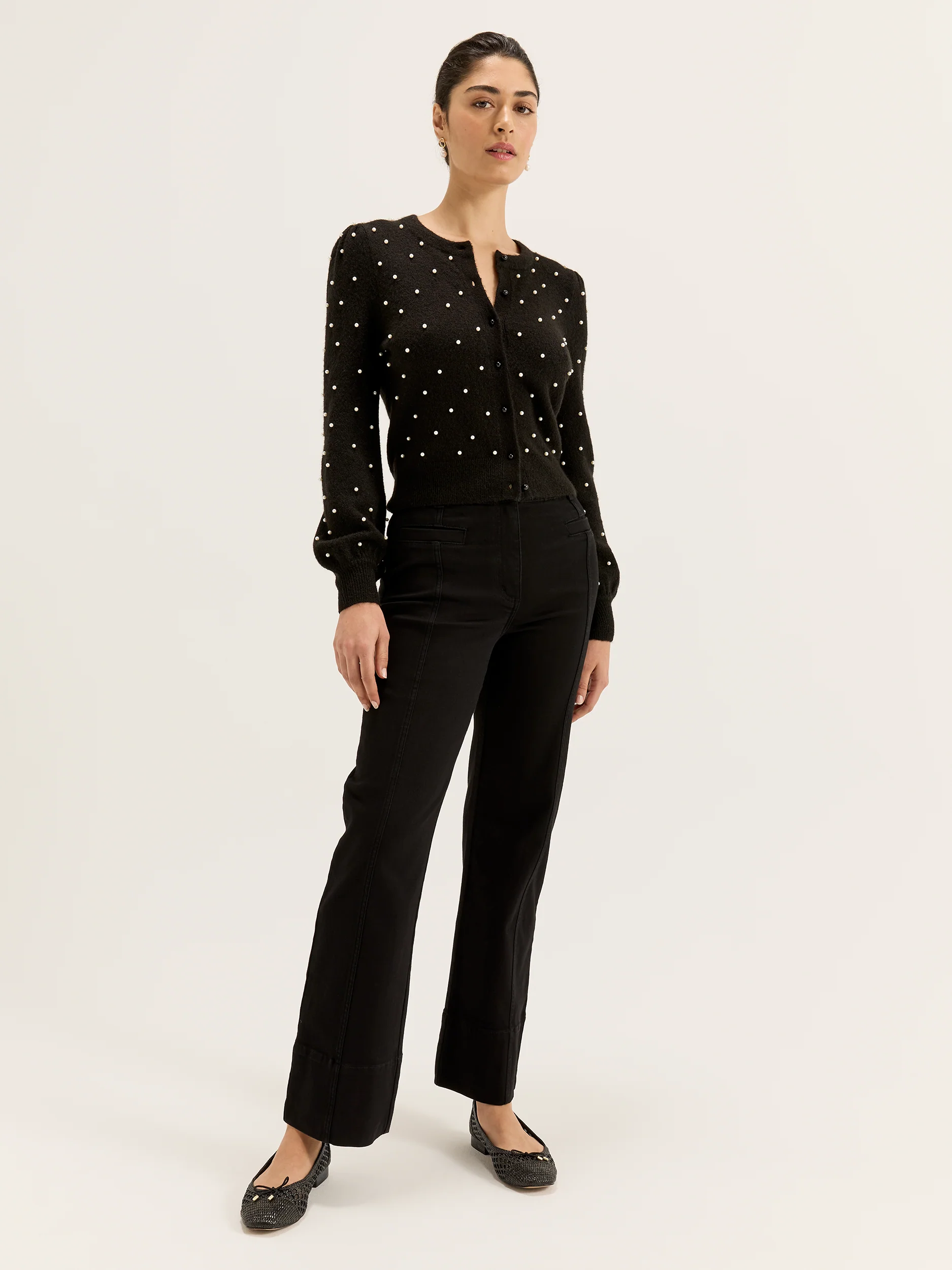 Bella Pearl Cardigan - Image 4
