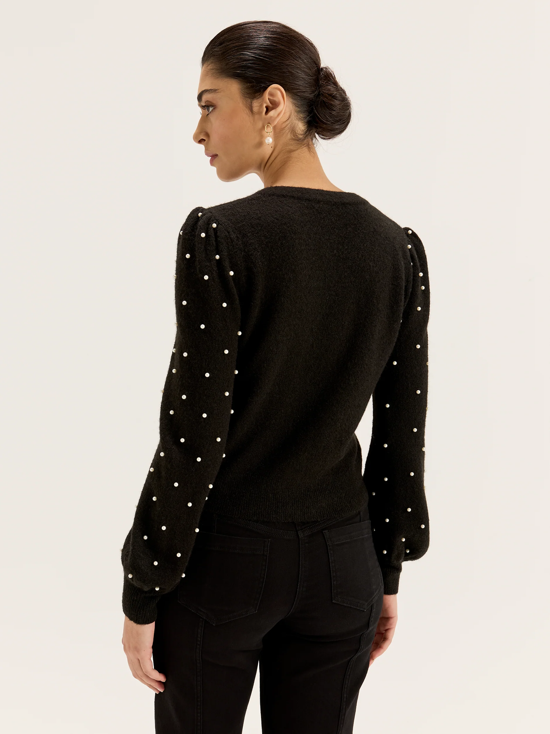 Bella Pearl Cardigan - Image 5
