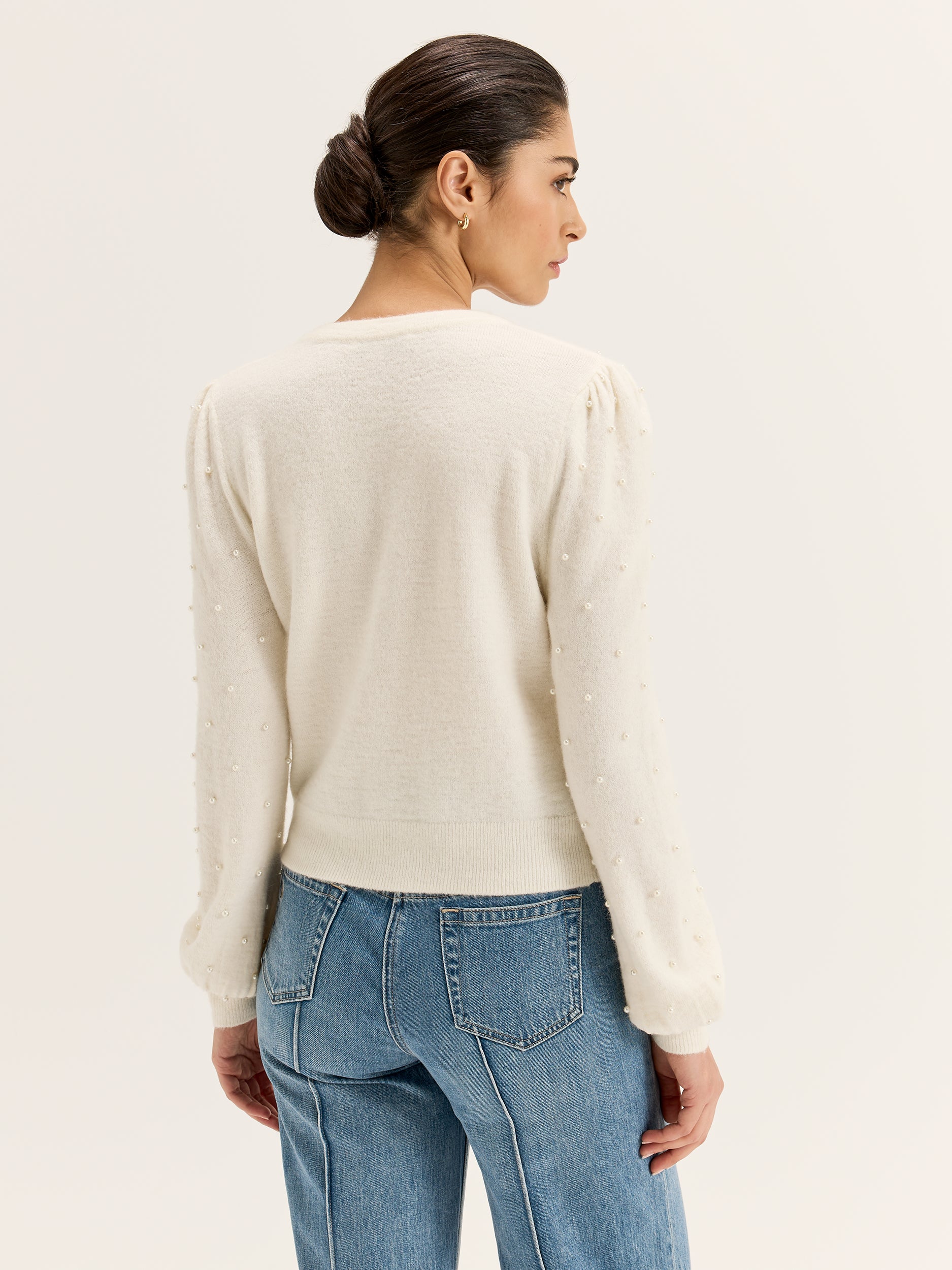 Bella Pearl Cardigan - Image 5