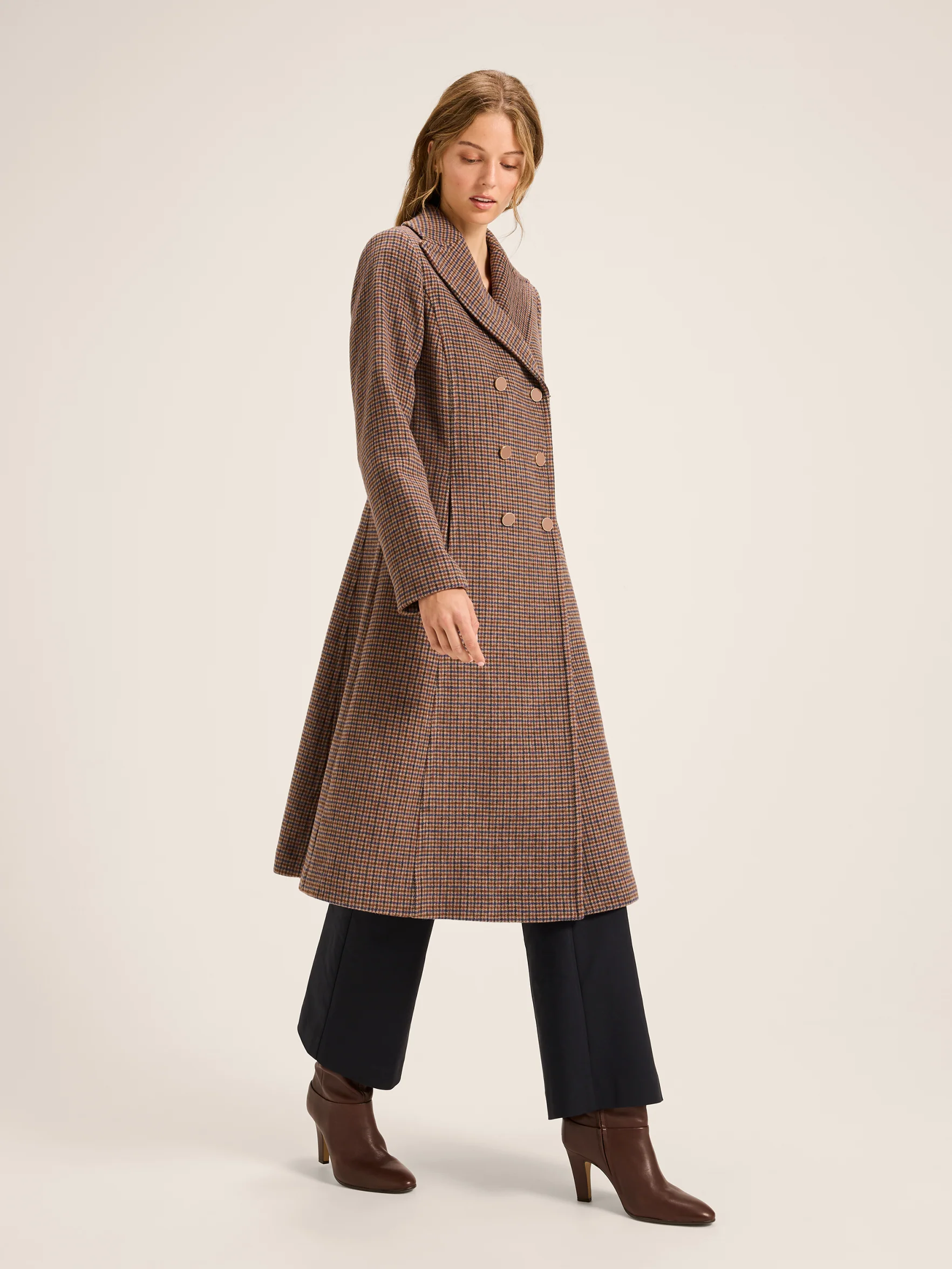 Bergman Check Coat - Image 3