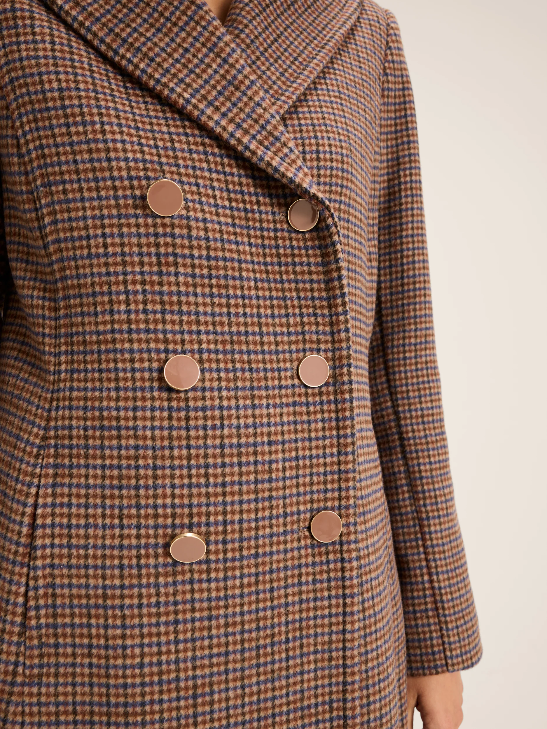 Bergman Check Coat - Image 4