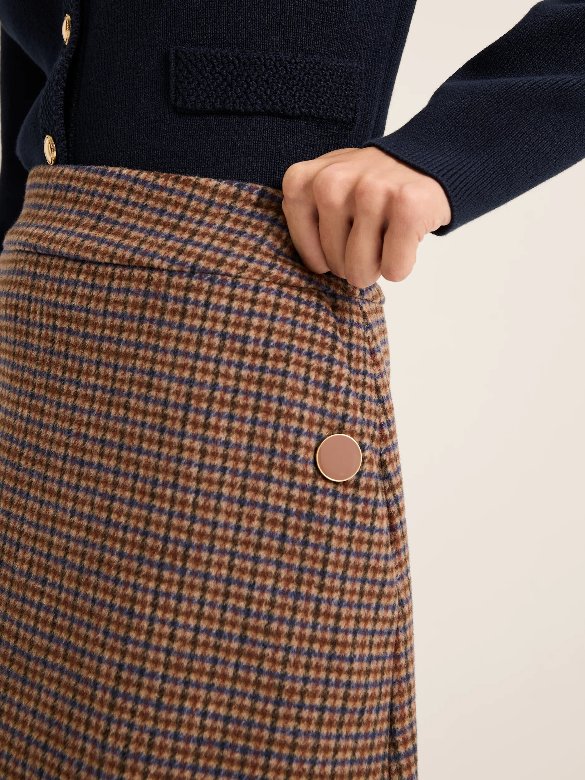 Bergman Check Skirt - Image 3