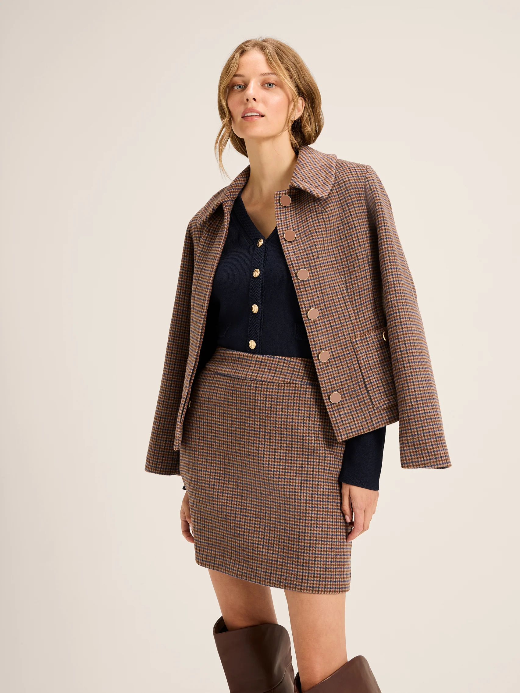 Bergman Check Skirt - Image 5
