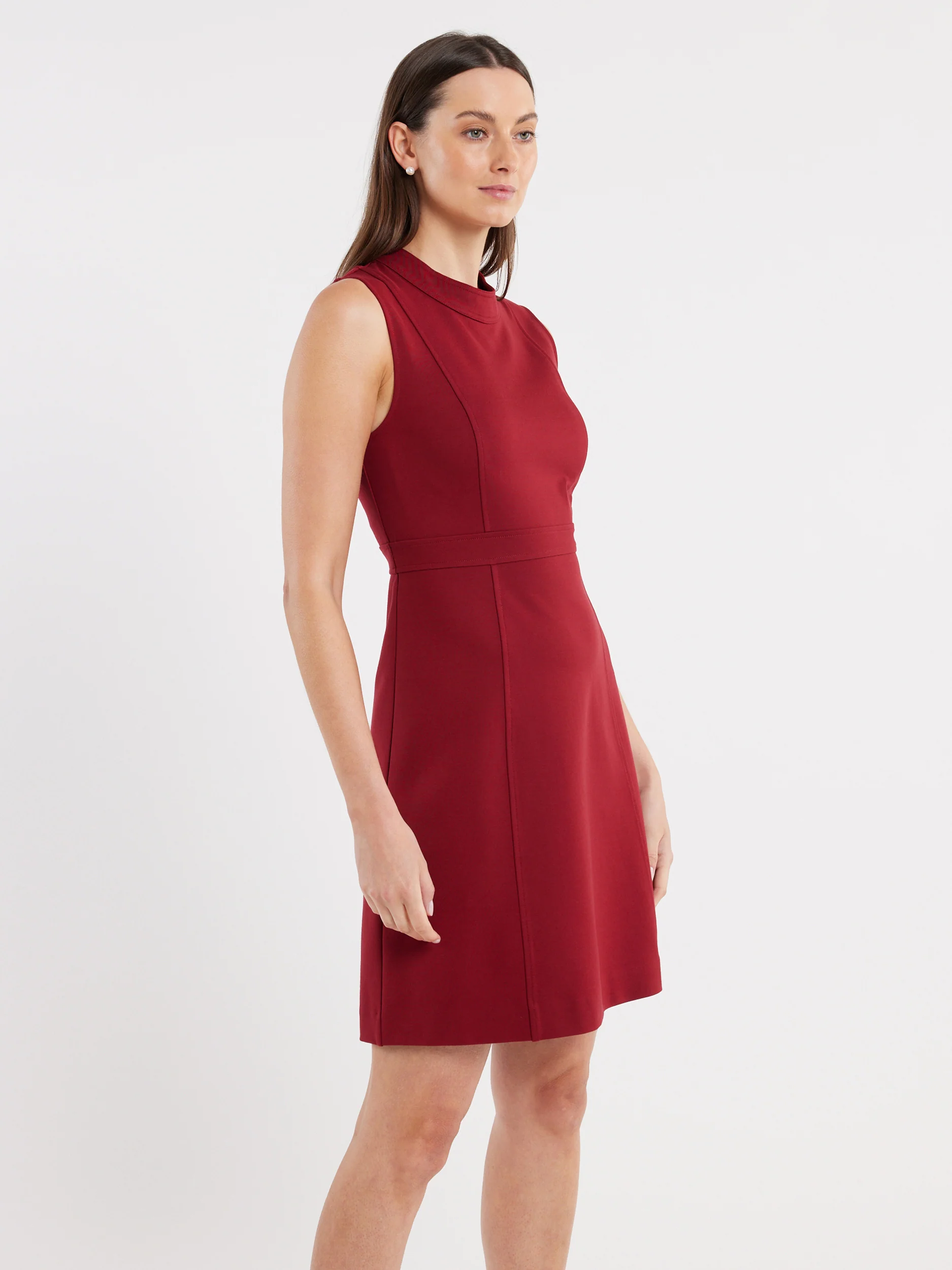 Betty Ponte Shift Dress - Image 4