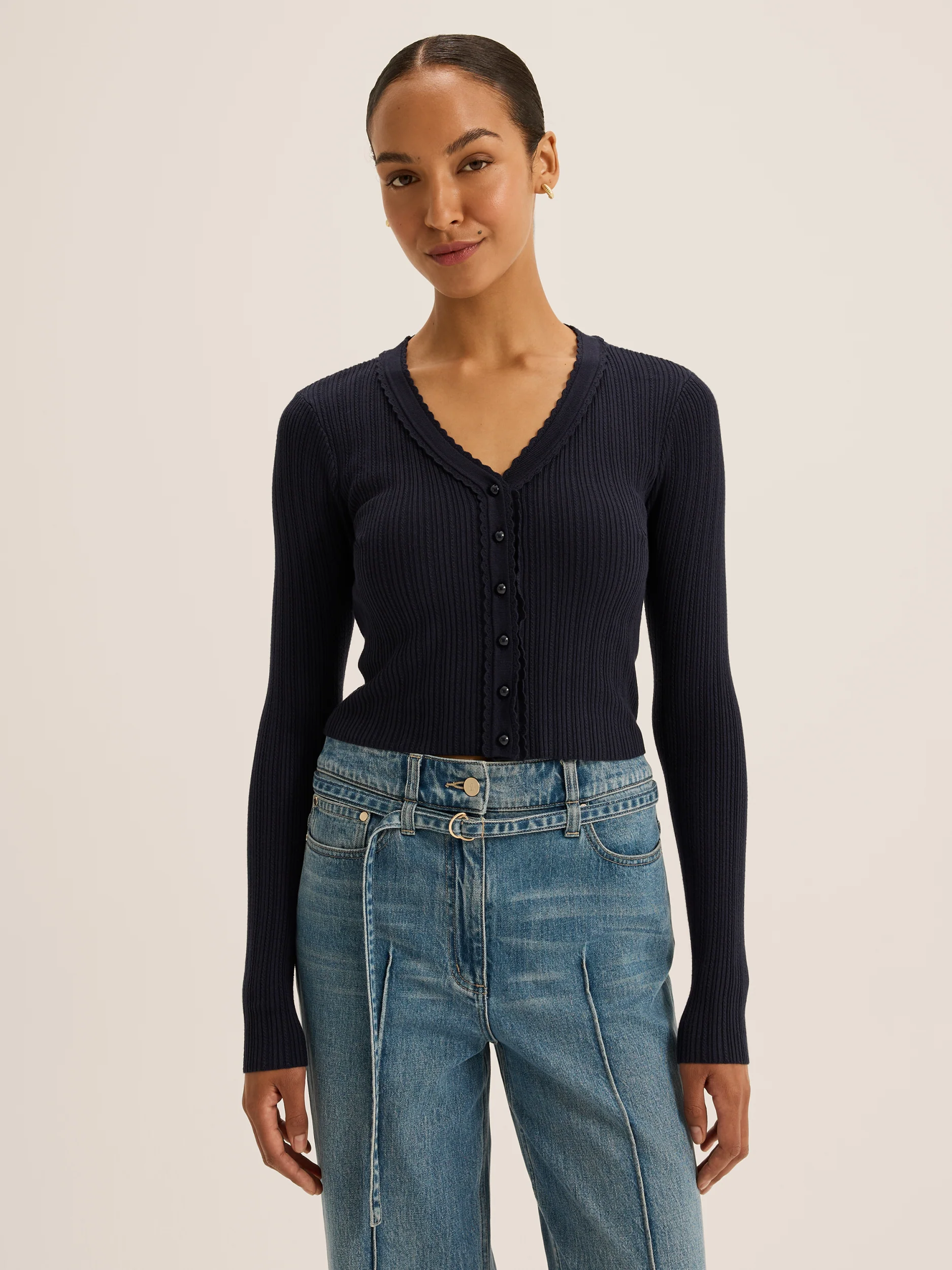 Caitlyn Crop Cardigan