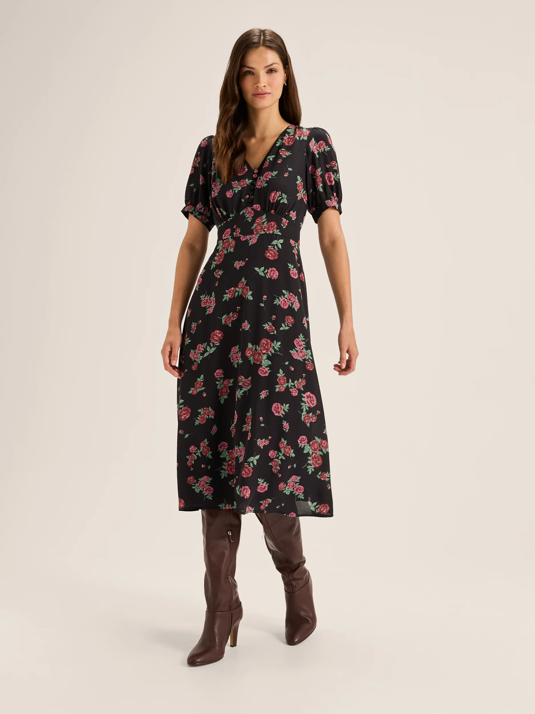 Cameo Midi Dress - Image 3