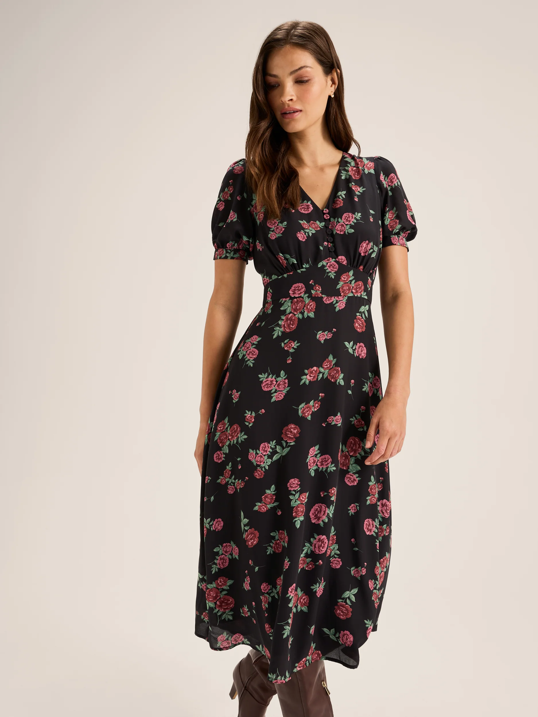 Cameo Midi Dress - Image 5