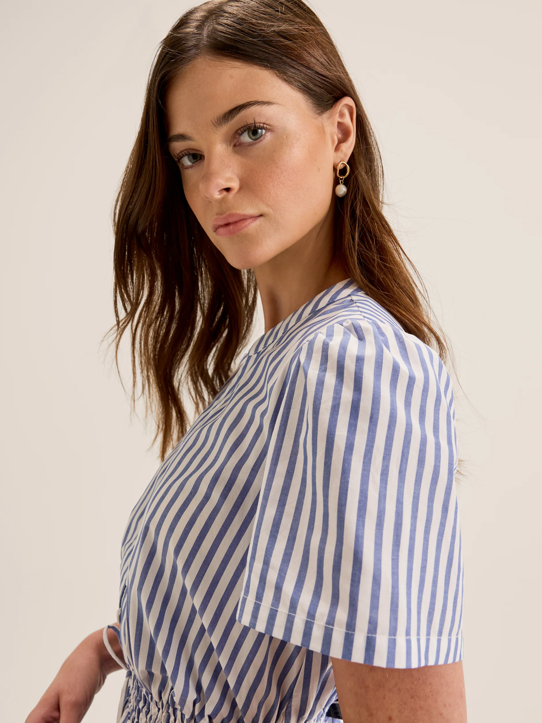 Capri Stripe Dress - Image 3