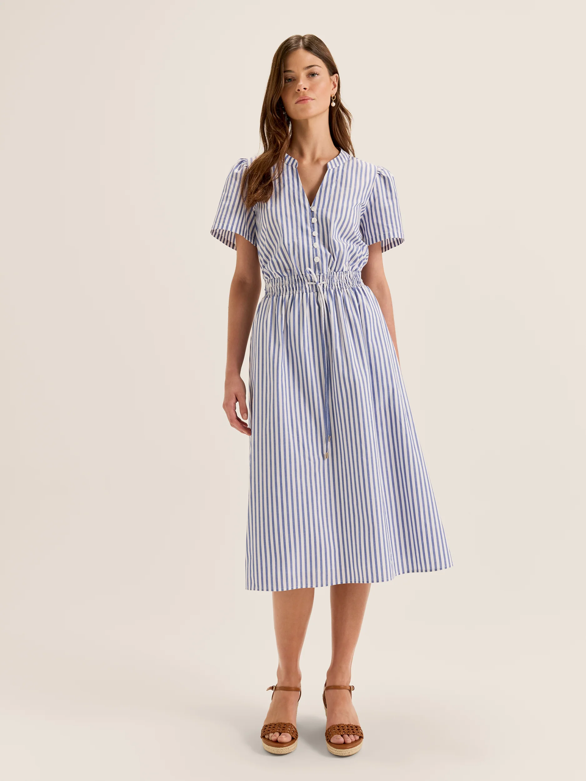 Capri Stripe Dress - Image 4