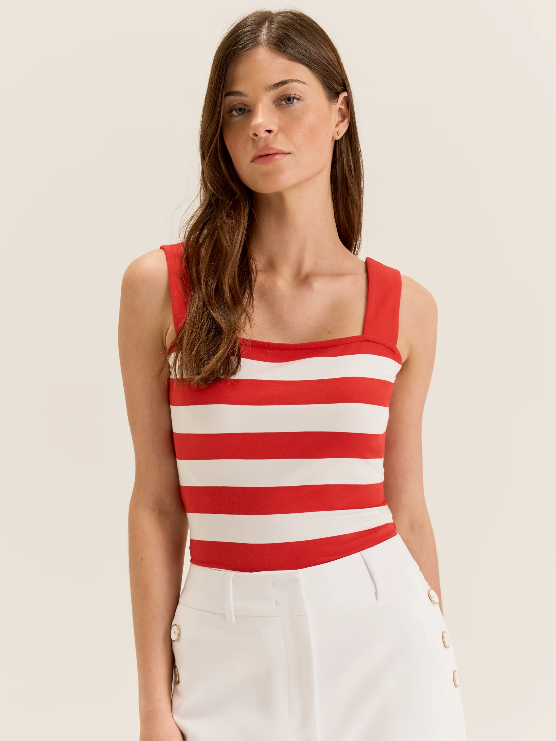 Carrie Stripe Tank - Image 4