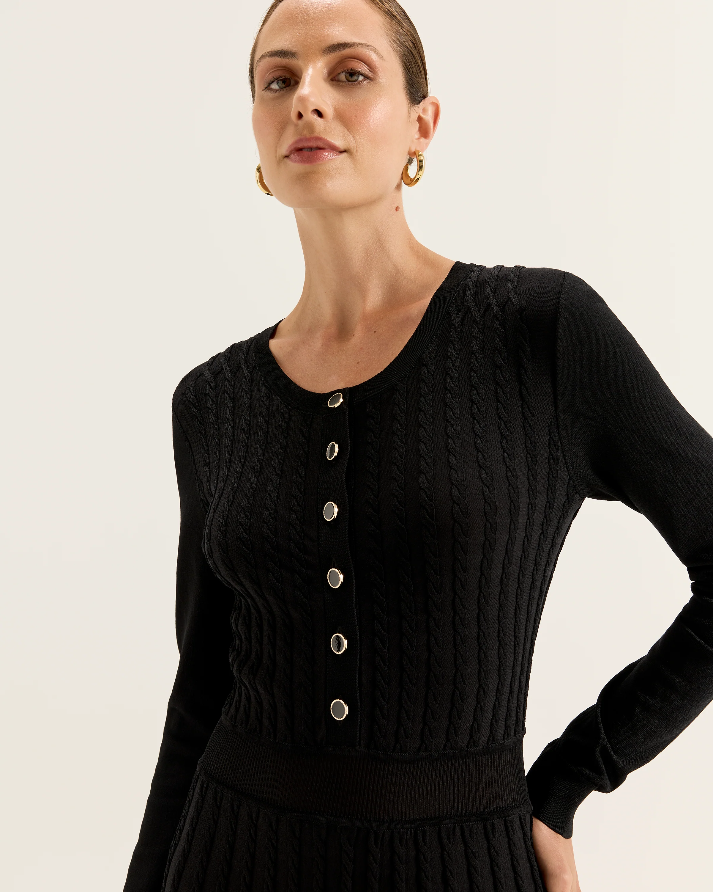 Caspian Knit Dress - Image 2