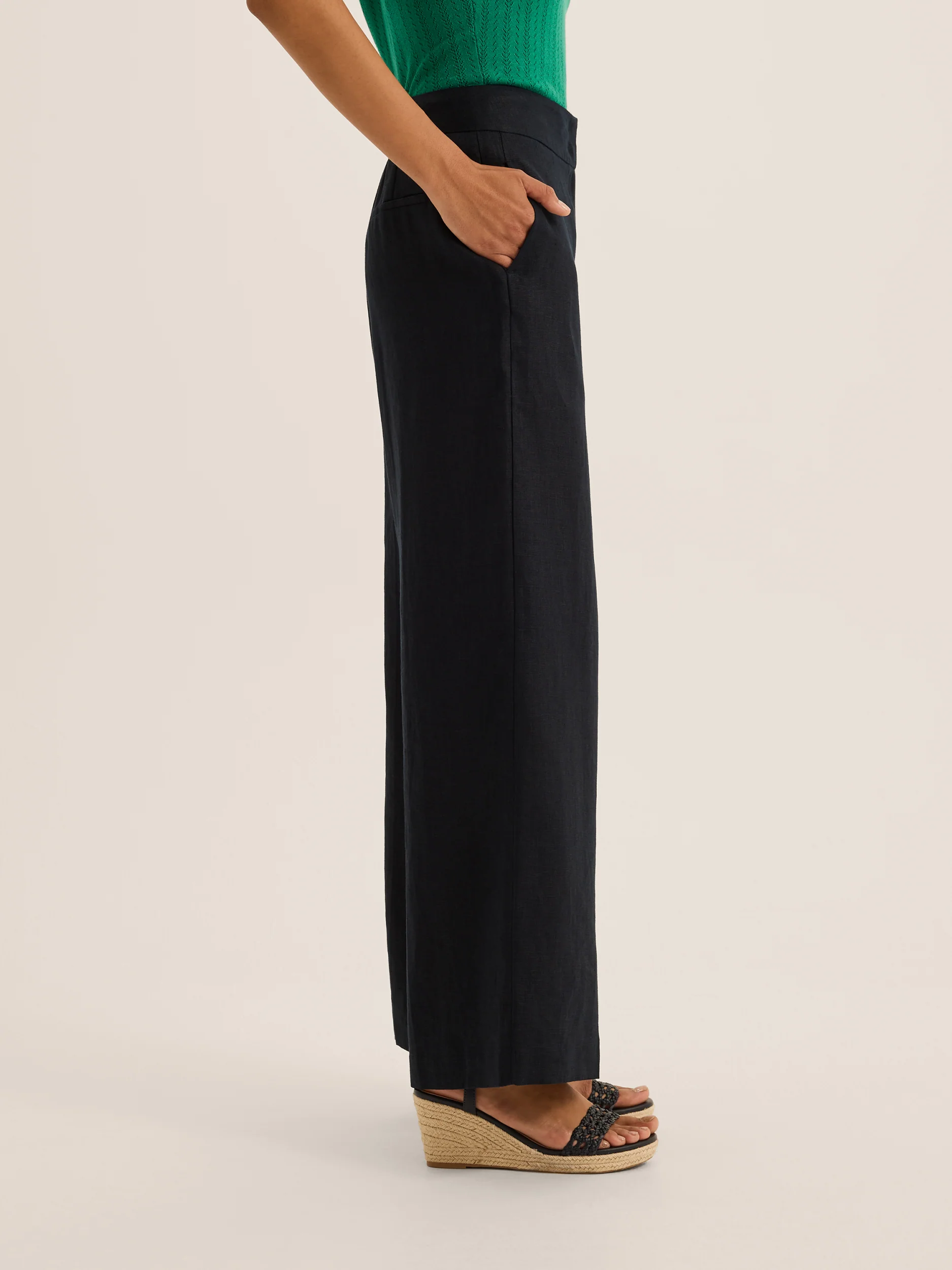 Celine Linen Pants - Image 3