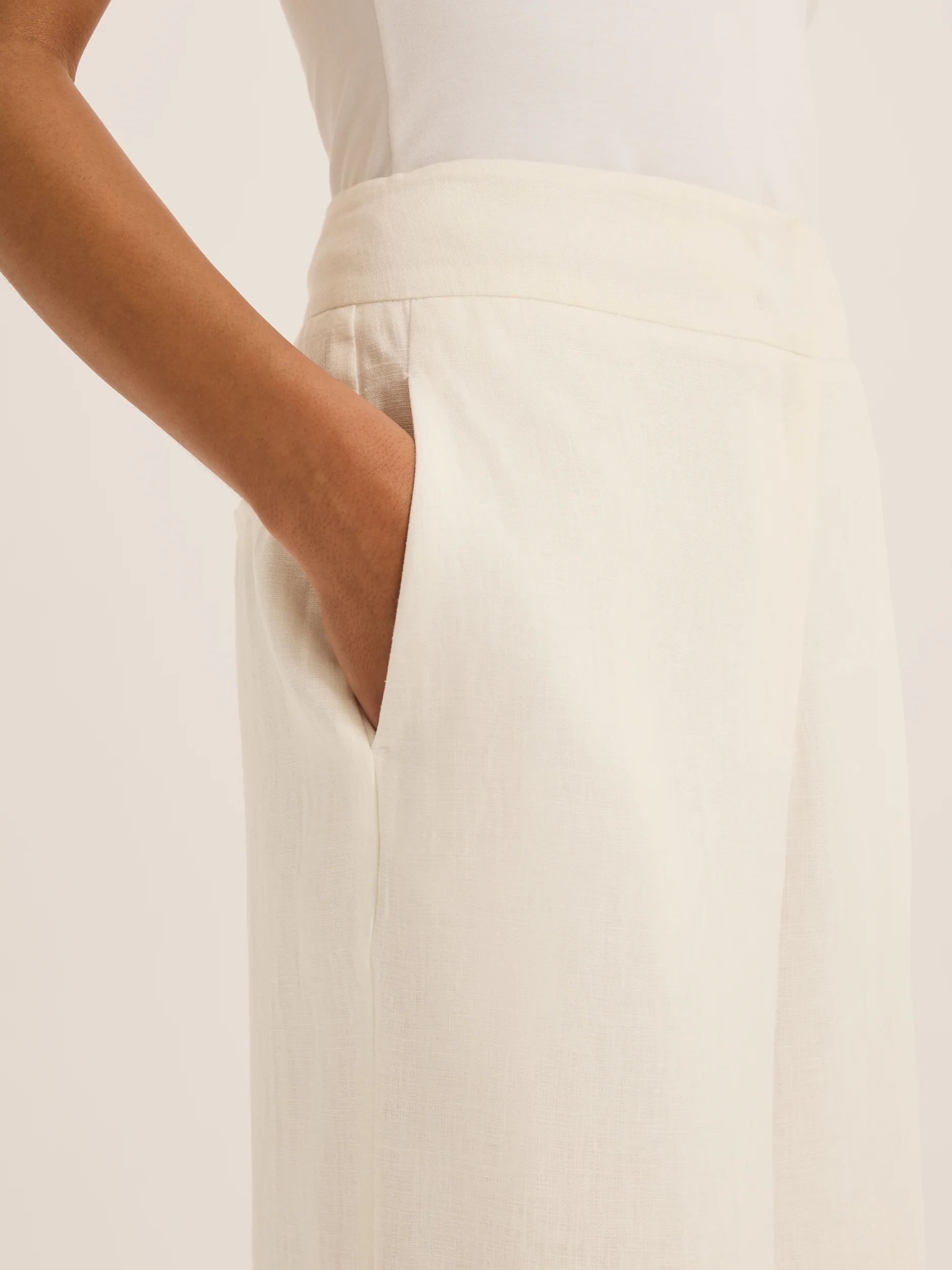 Celine Linen Pants - Image 4