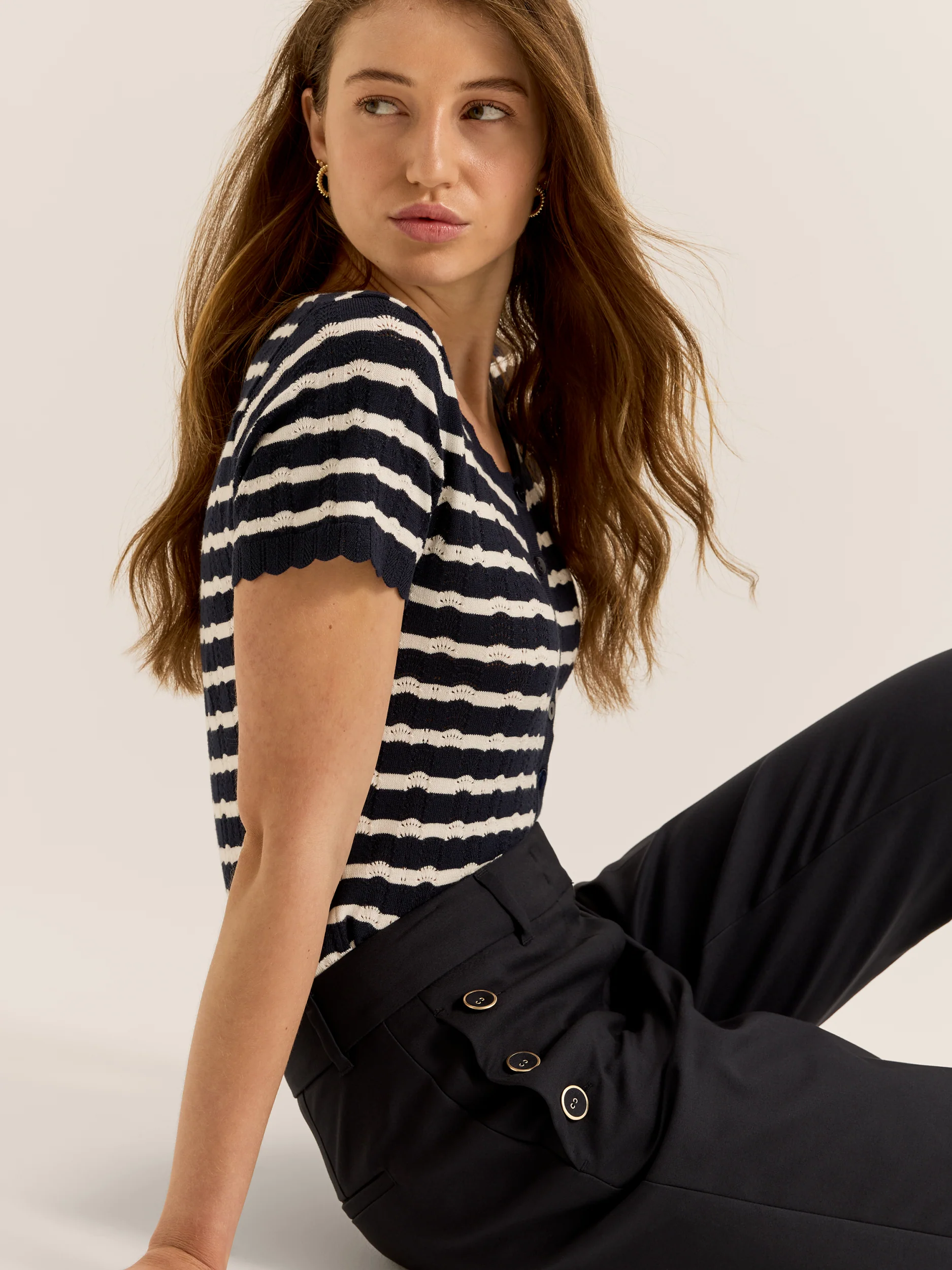 Charli Short Sleeve Cardigan - Image 2