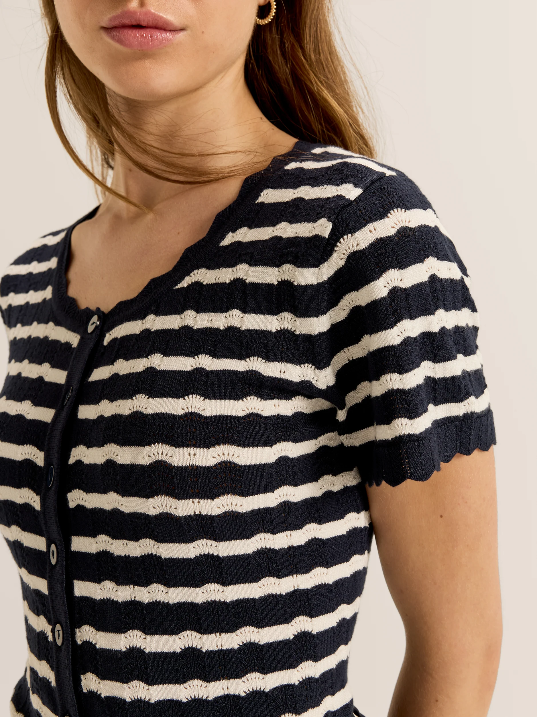 Charli Short Sleeve Cardigan - Image 3