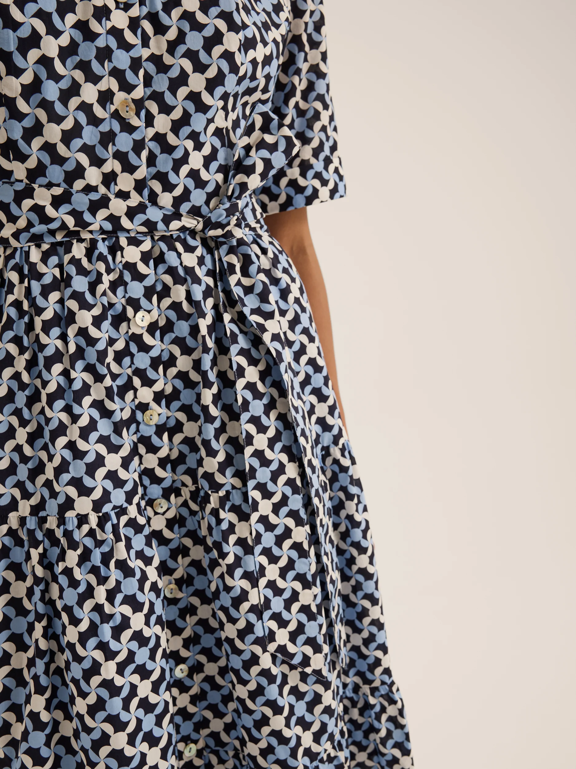Checkers Shirt Dress - Image 4