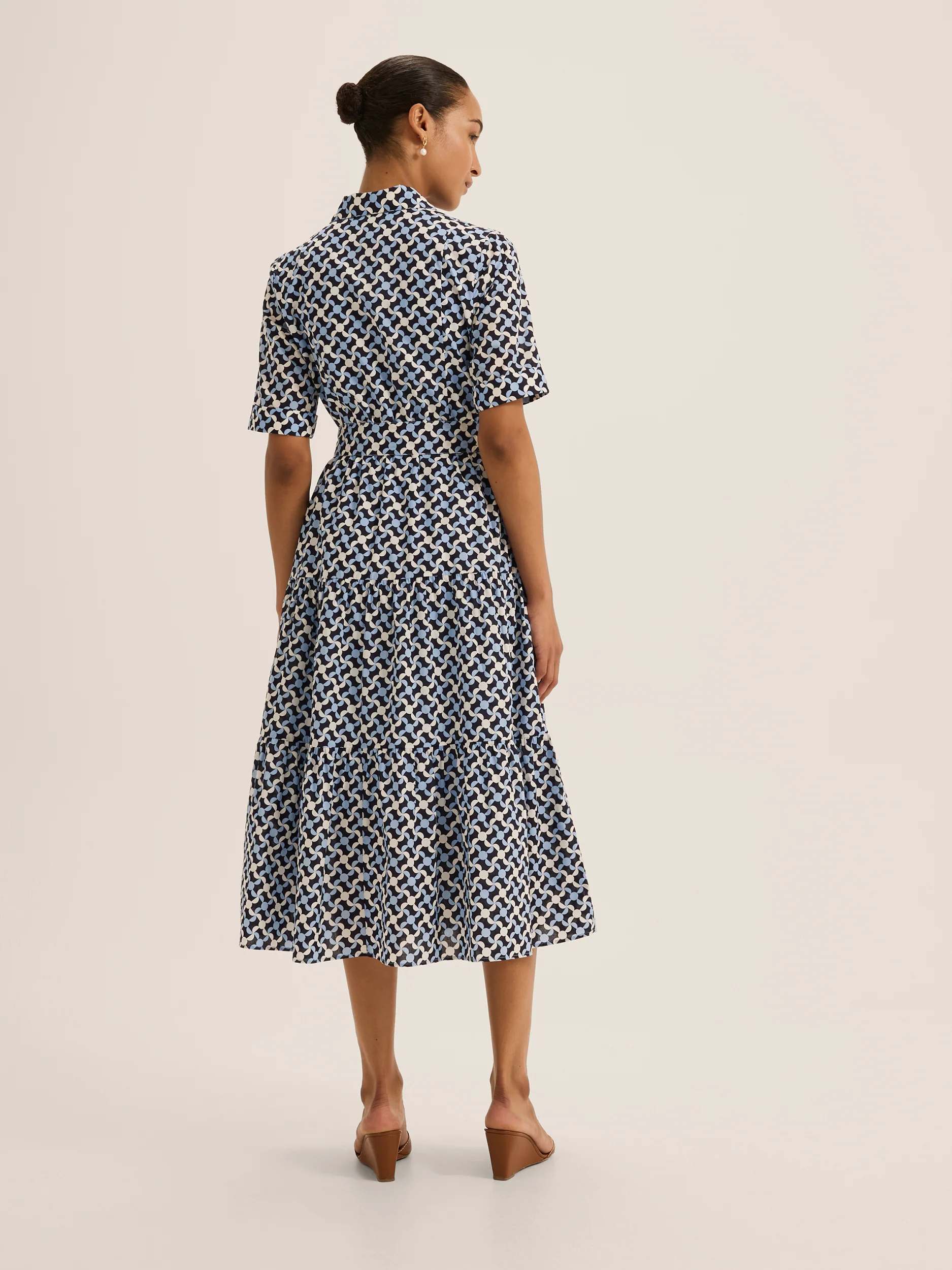 Checkers Shirt Dress - Image 6