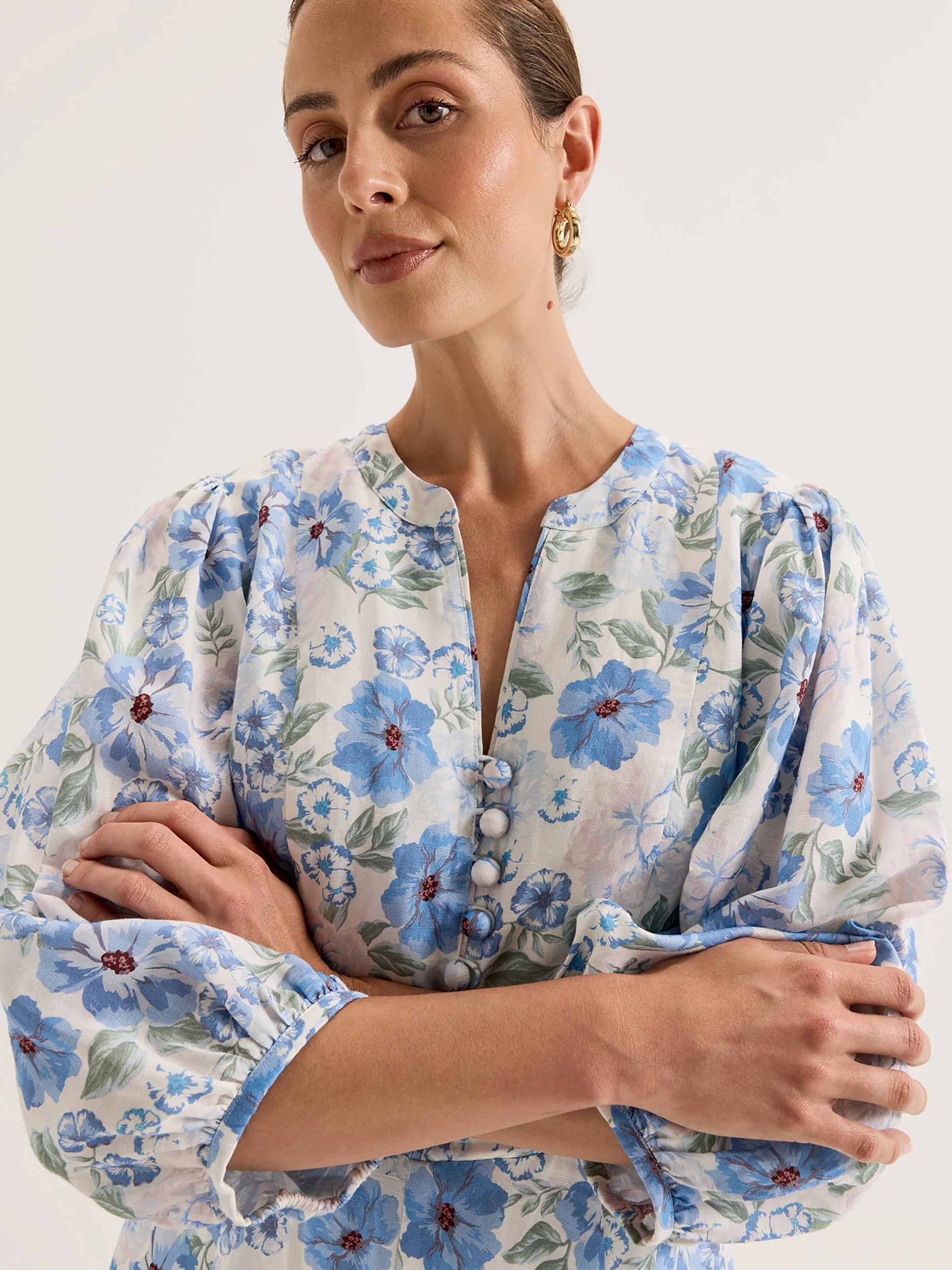 Chelsea Floral Midi Dress - Image 2