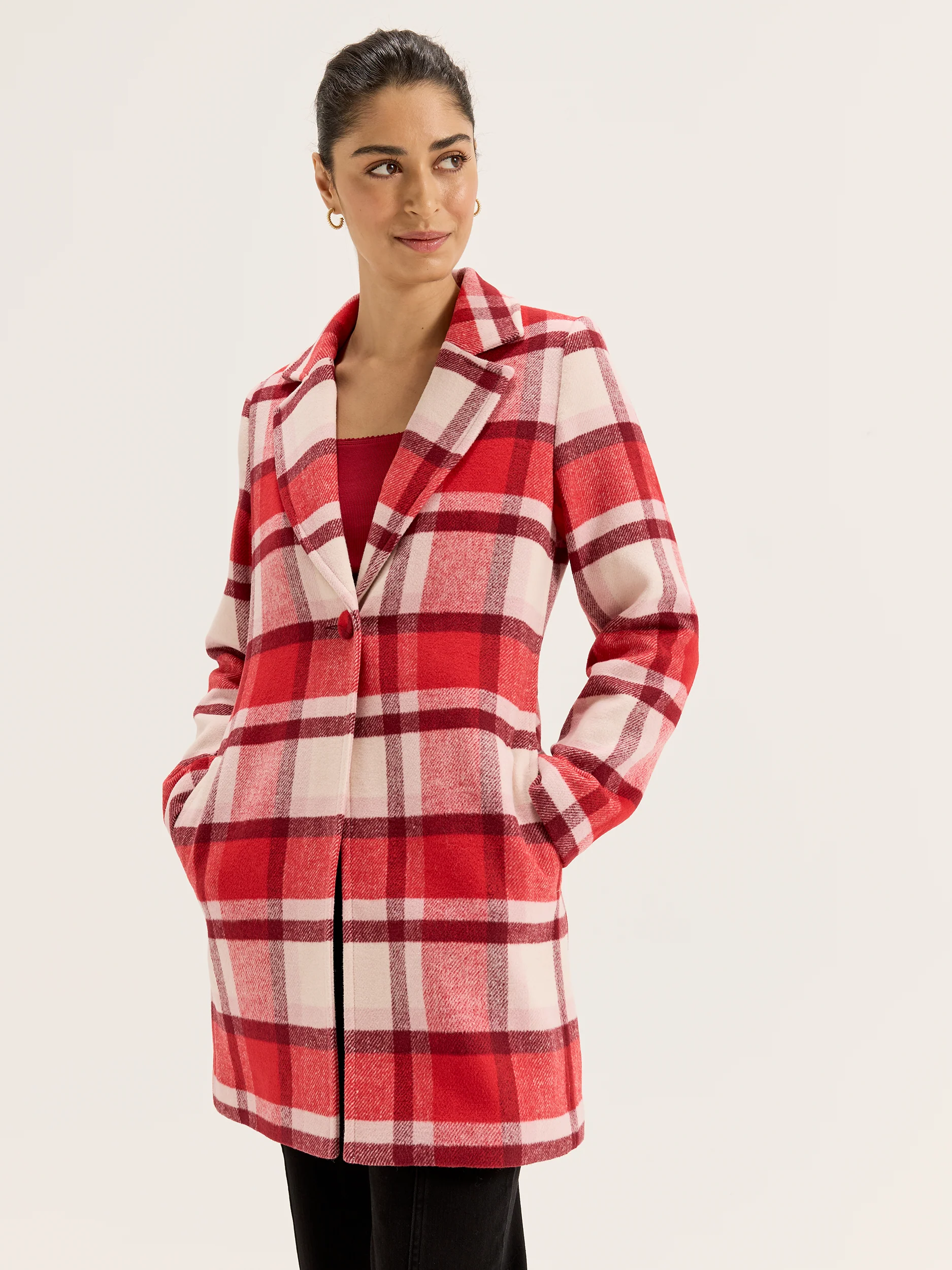 Cher Check Coat - Image 2