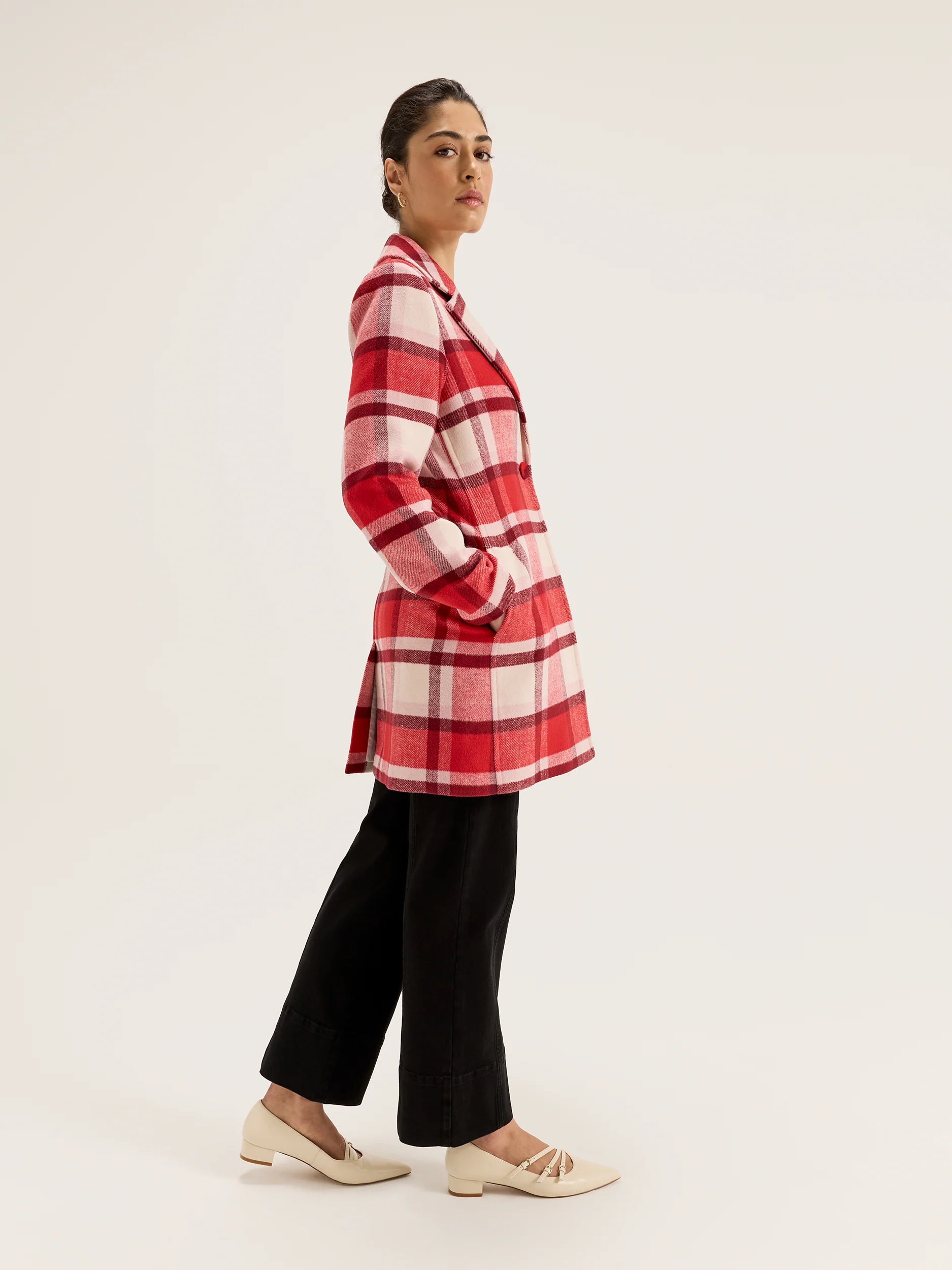 Cher Check Coat - Image 4