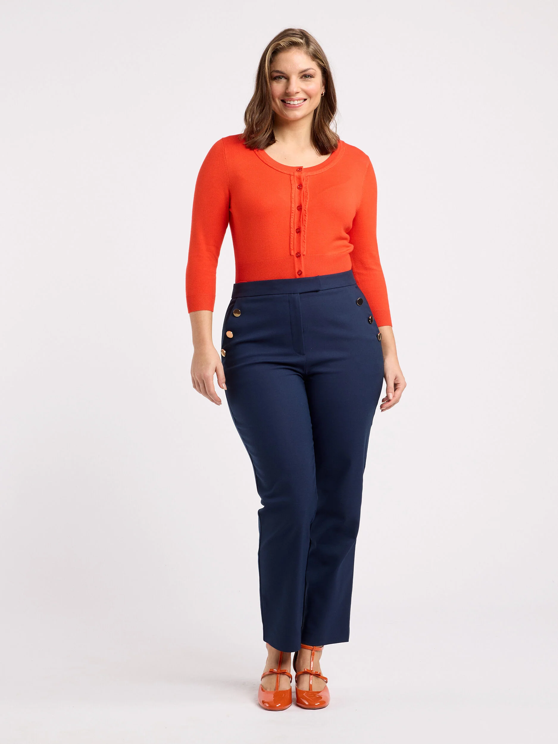 Chessie 3/4 Sleeve Cardi - Image 5
