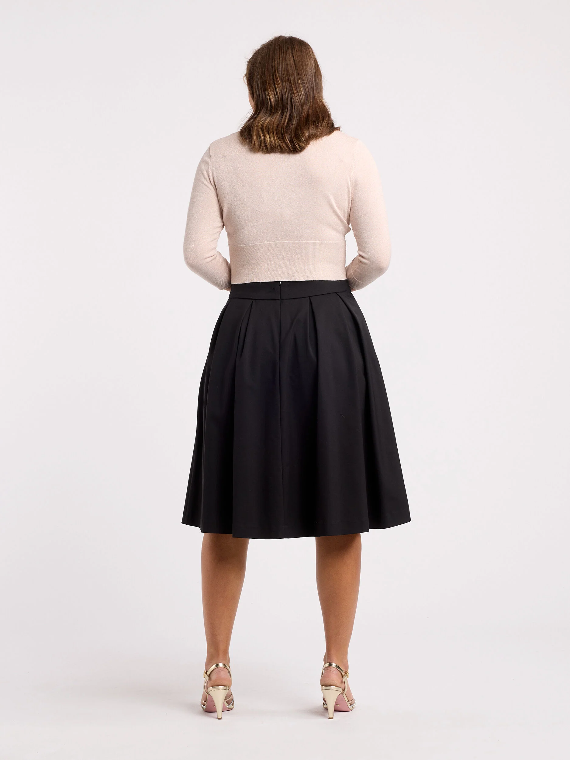Chessie Shimmer 3/4 Sleeve Cardi - Image 7