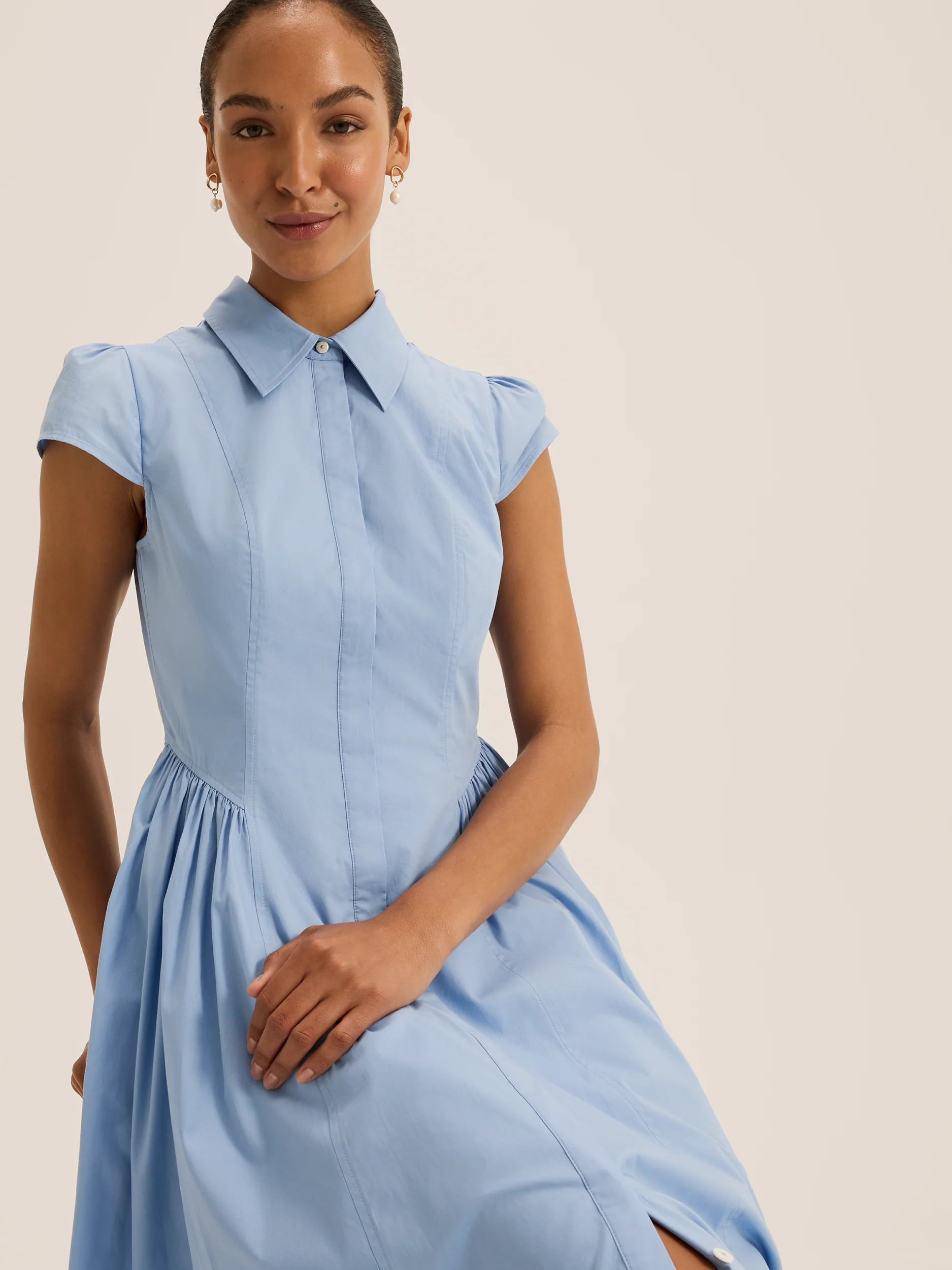 Colette Shirt Dress - Image 3