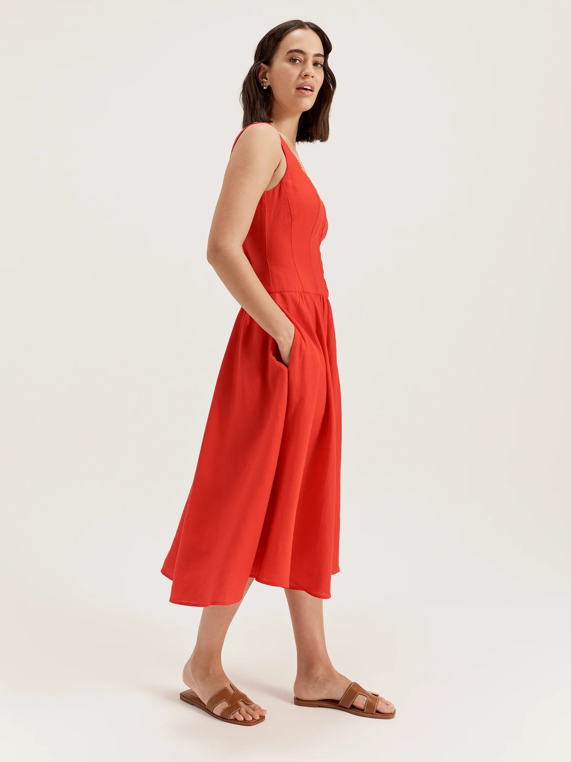 Coralli Midi Dress - Image 3