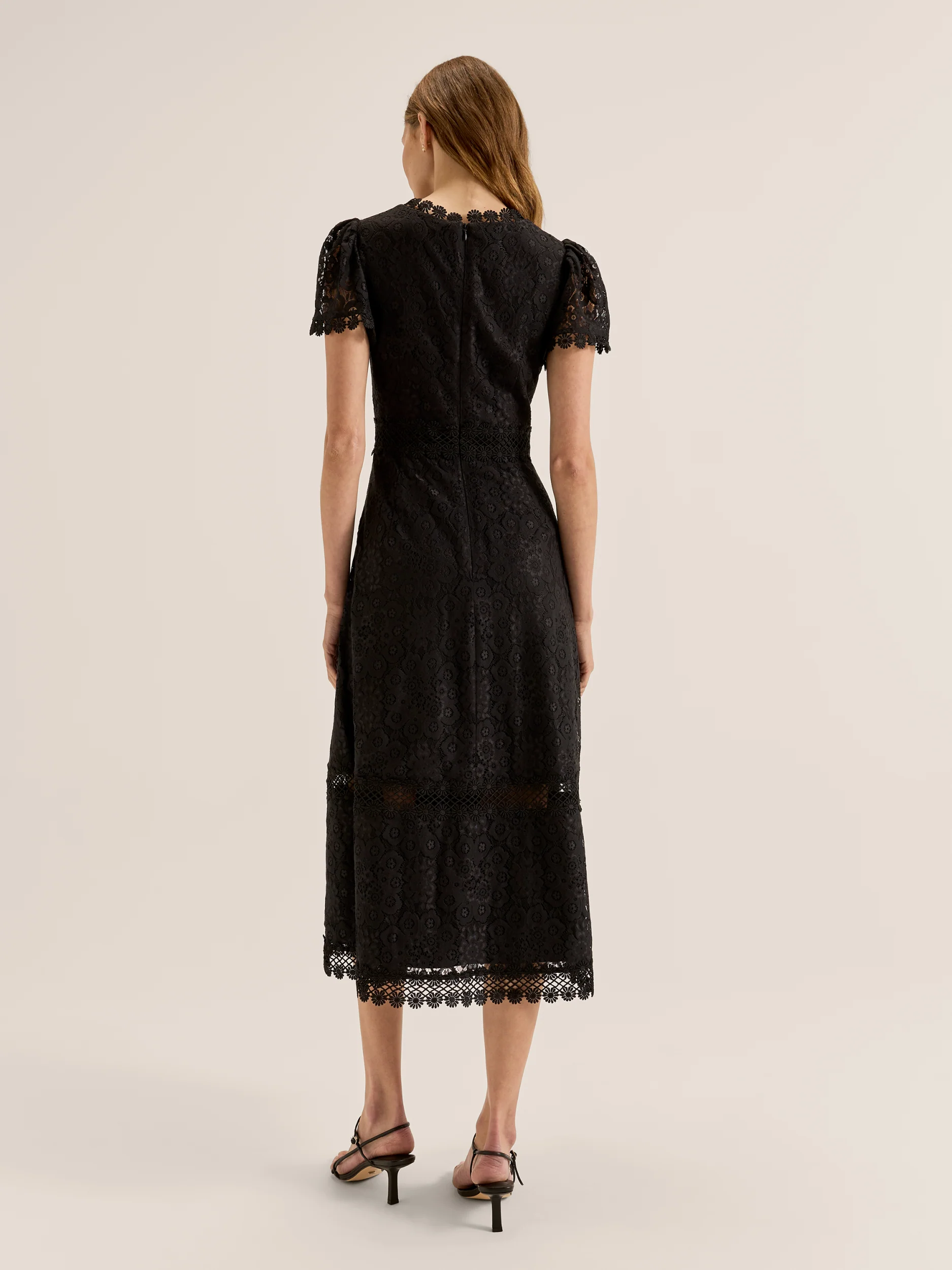 Cosmos Lace Midi Dress - Image 6