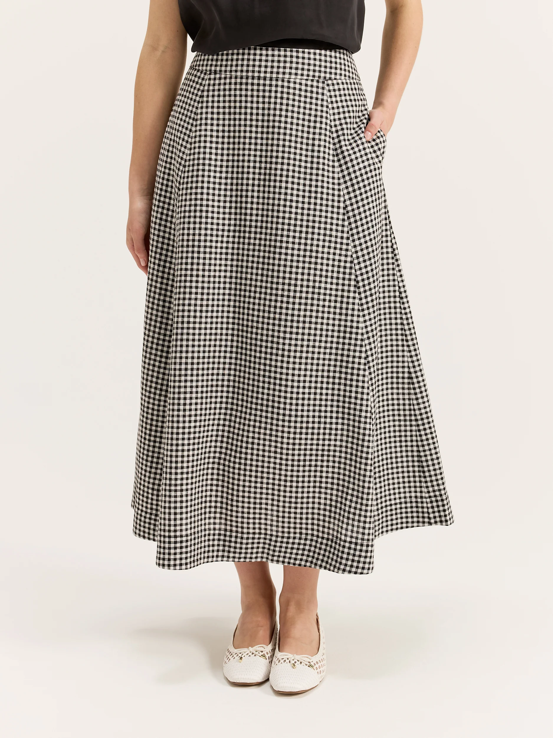 Courtside Check Skirt - Image 3