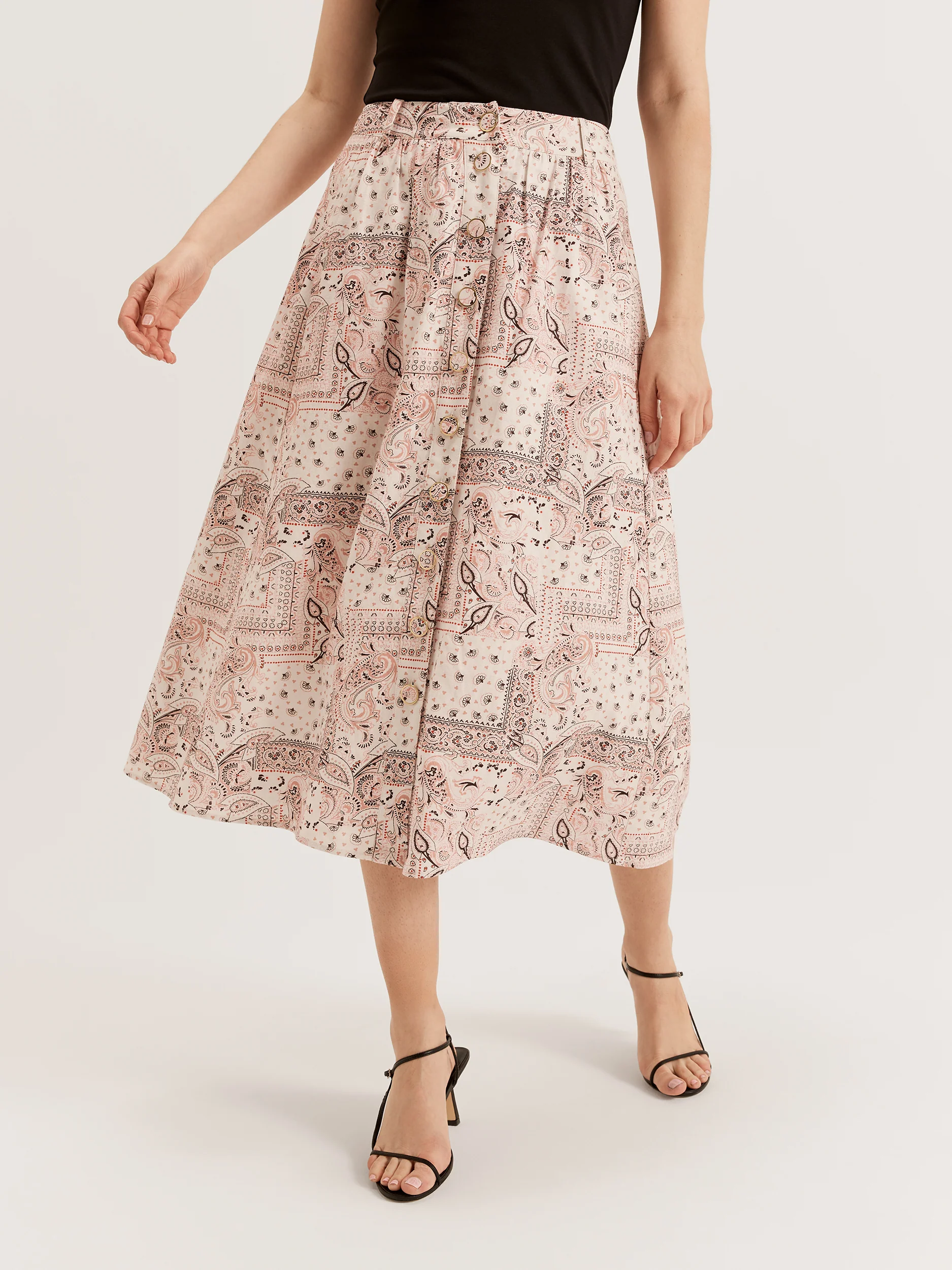 Cypress Paisley Skirt - Image 3