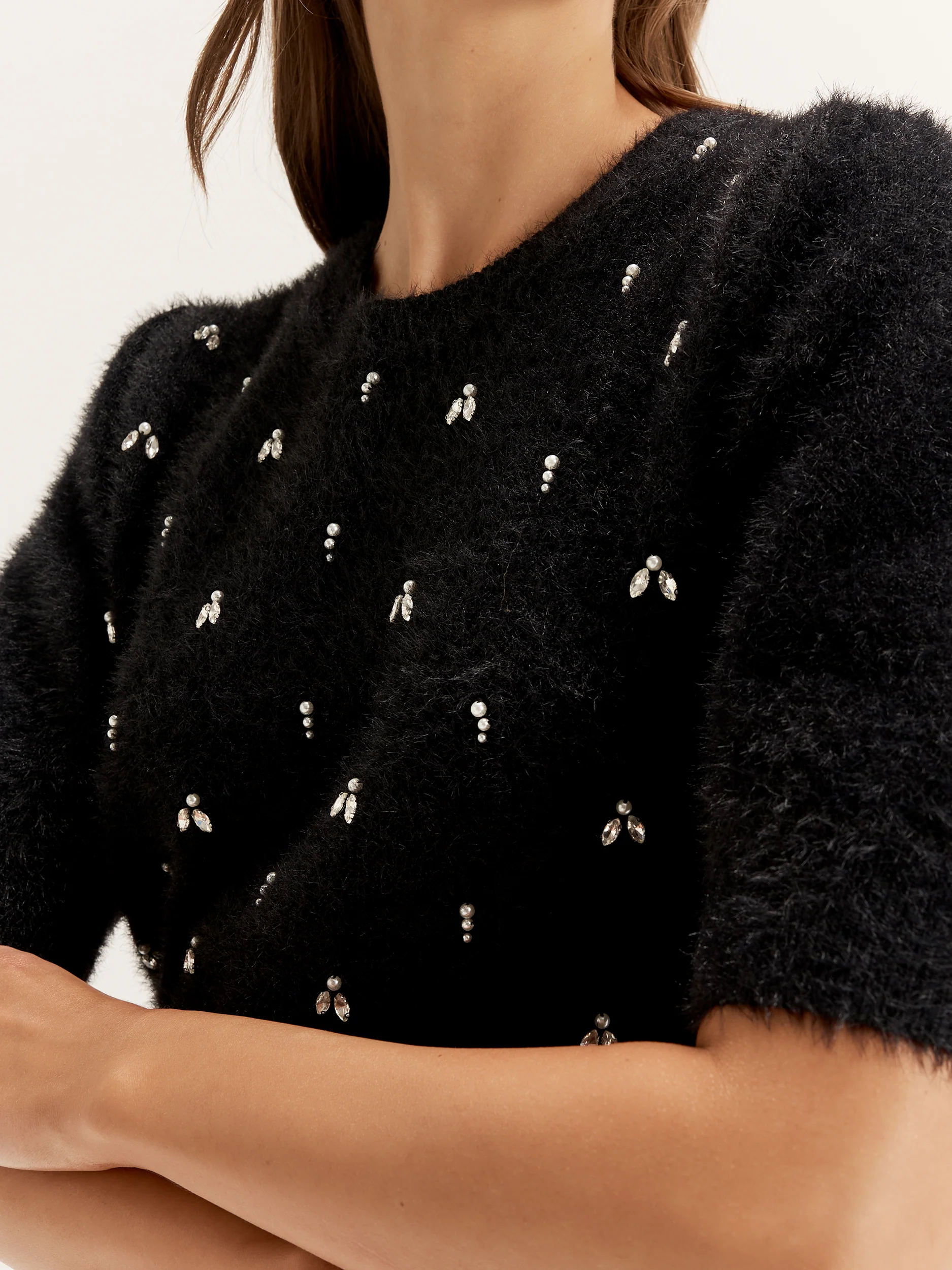 Diamonds & Pearls Knit Top - Image 3
