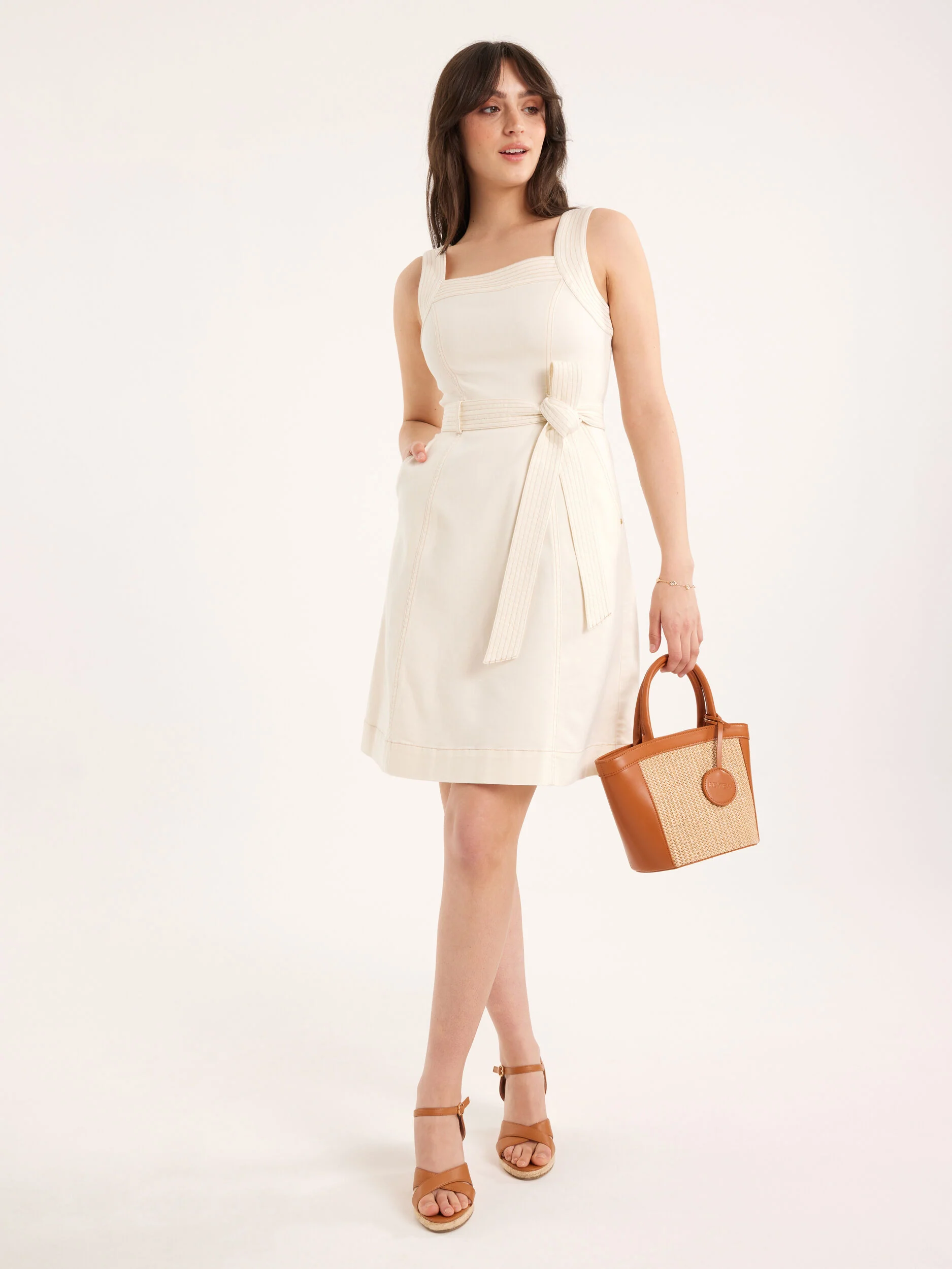 Dollie Twill Dress - Image 4