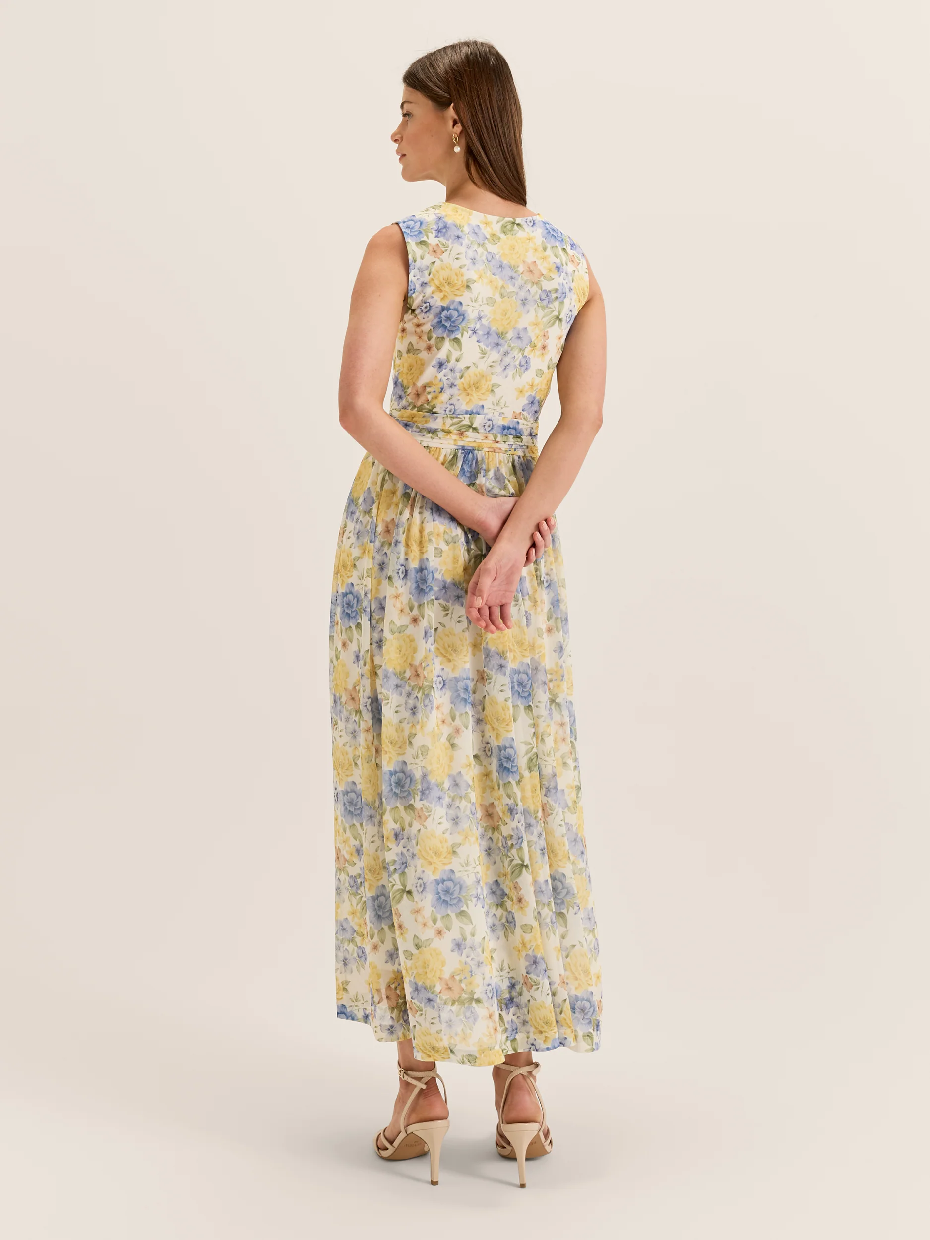 Elba Mesh Maxi Dress - Image 6