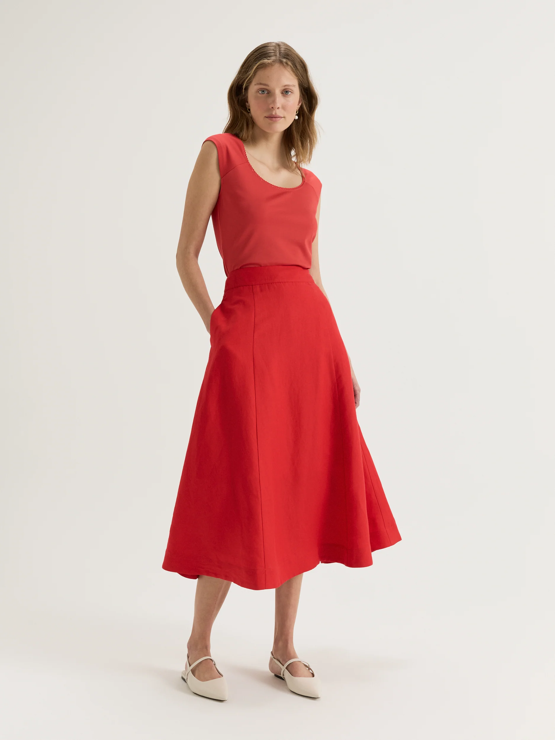 Elisa Midi Skirt
