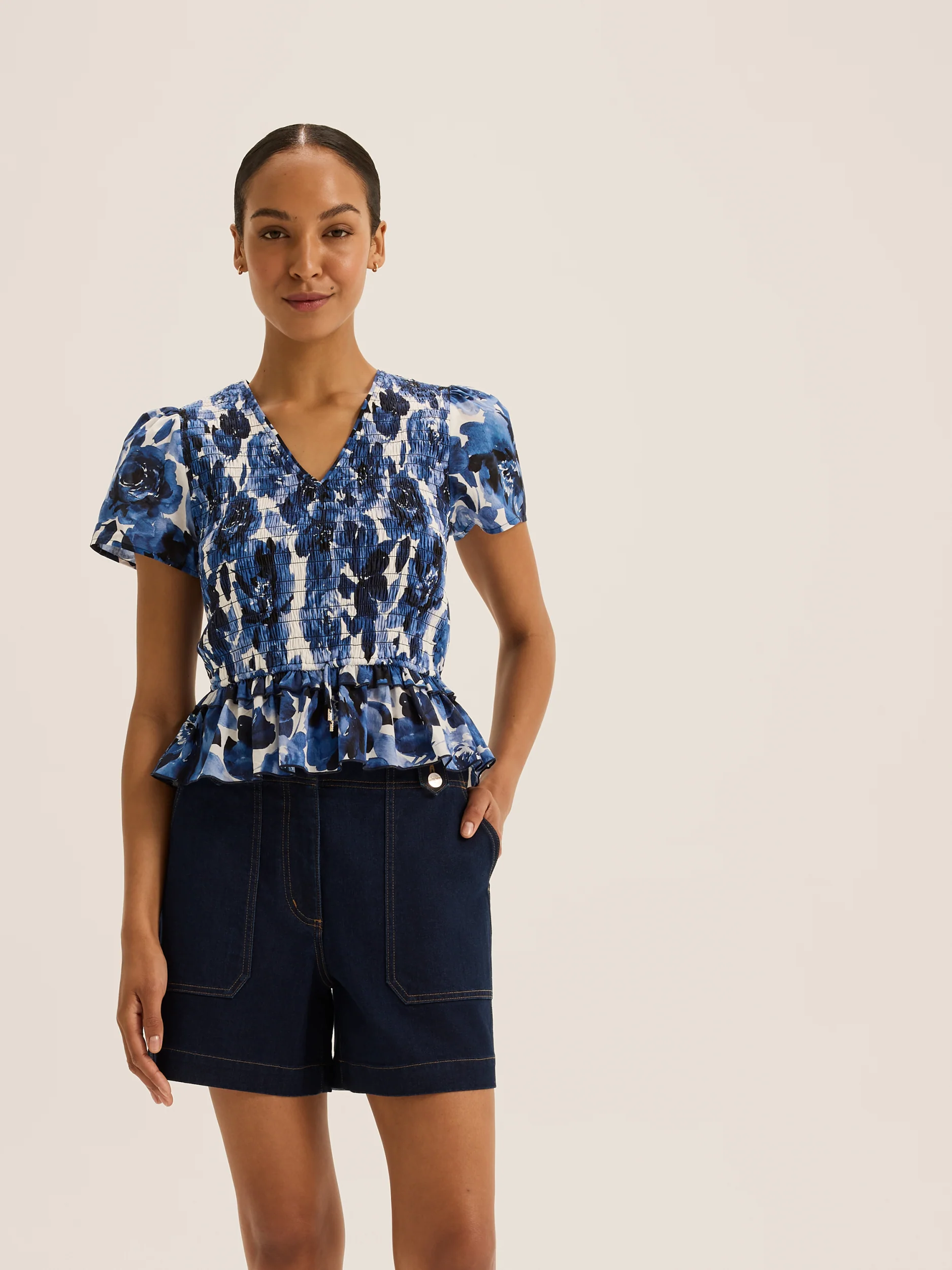 Elizabeth Peplum Top - Image 4