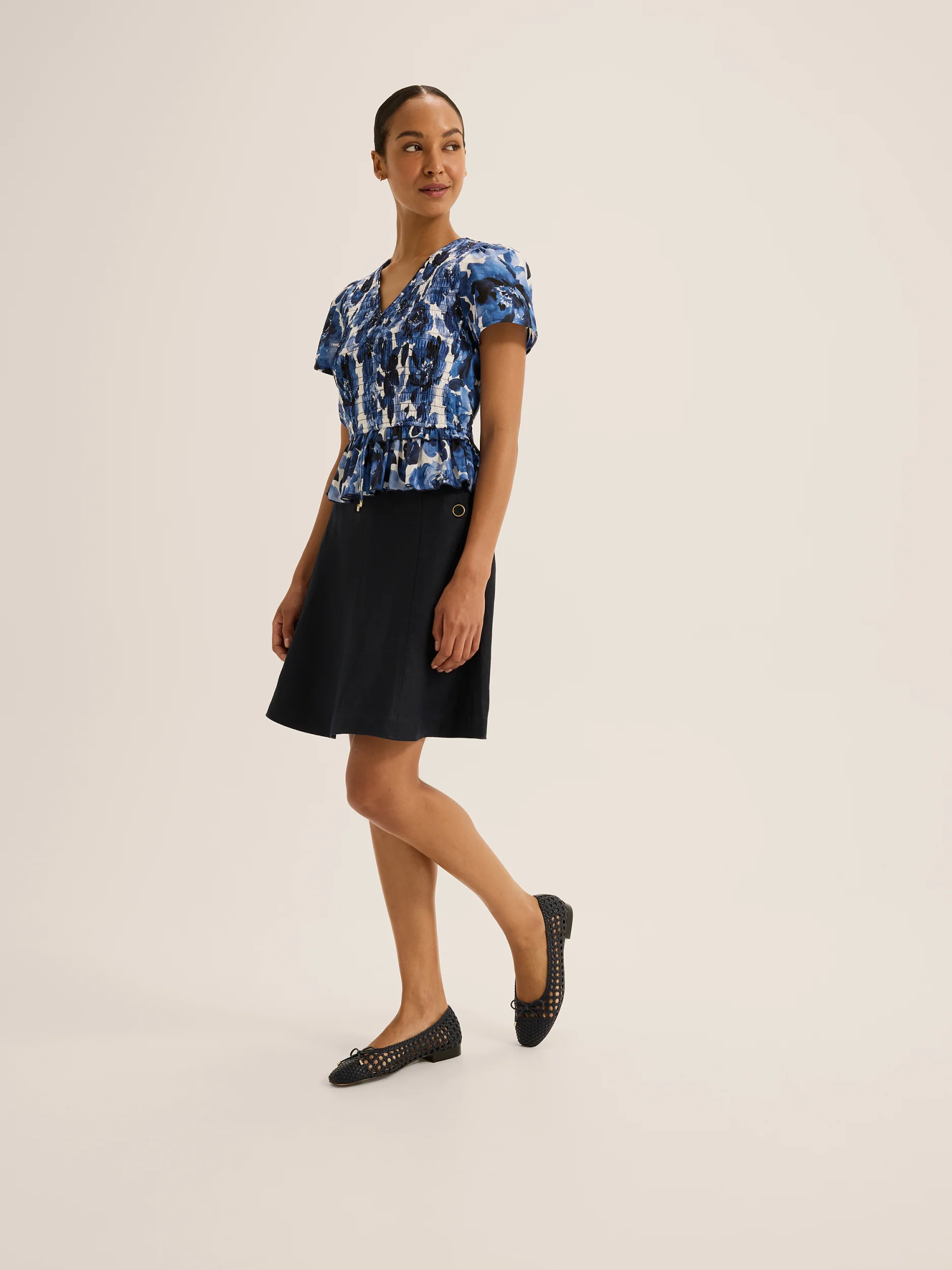 Elizabeth Peplum Top - Image 5