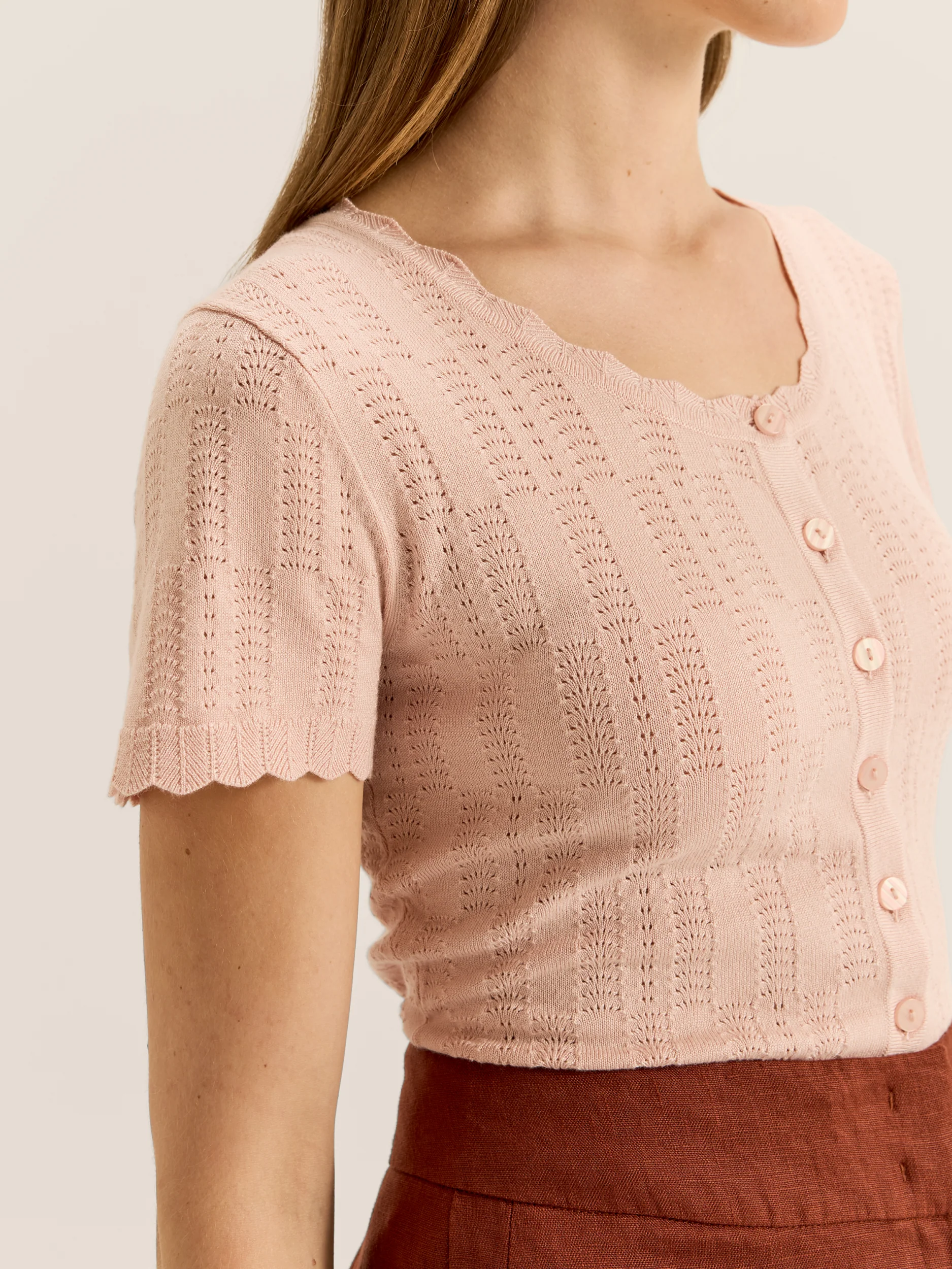 Ella Short Sleeve Cardigan - Image 3