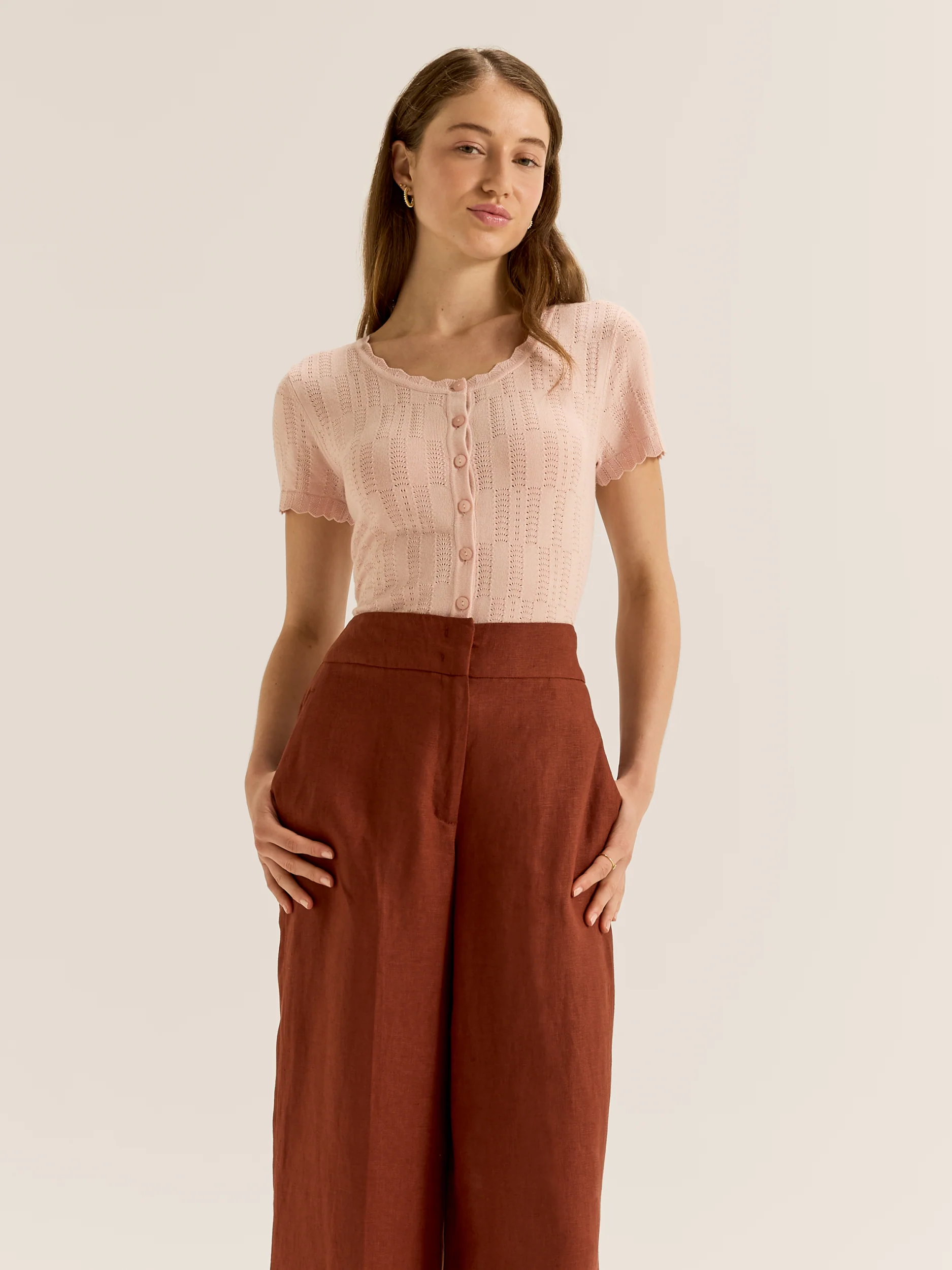 Ella Short Sleeve Cardigan - Image 5
